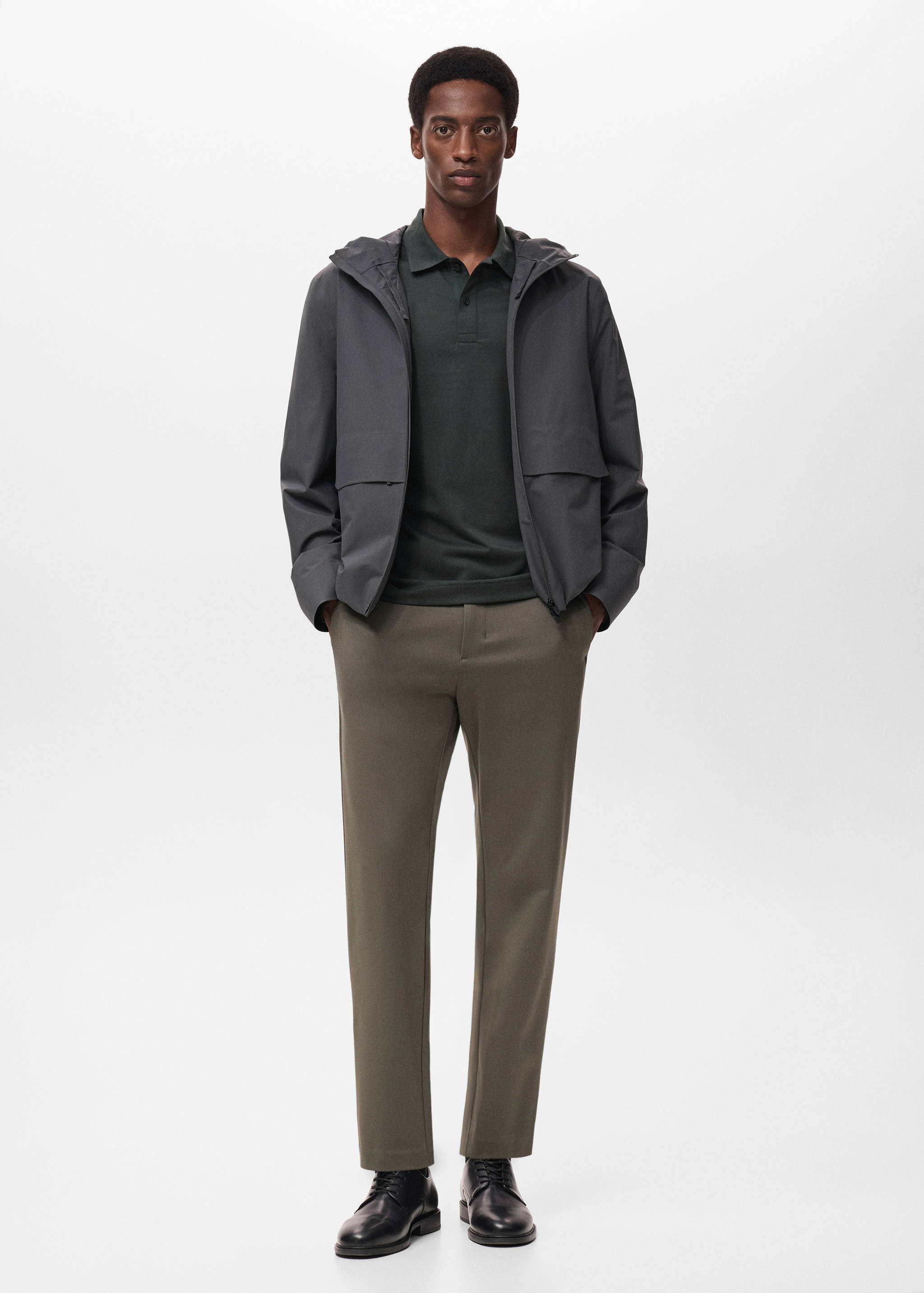 Pantalón slim fit comfort stretch cordón - Plano general