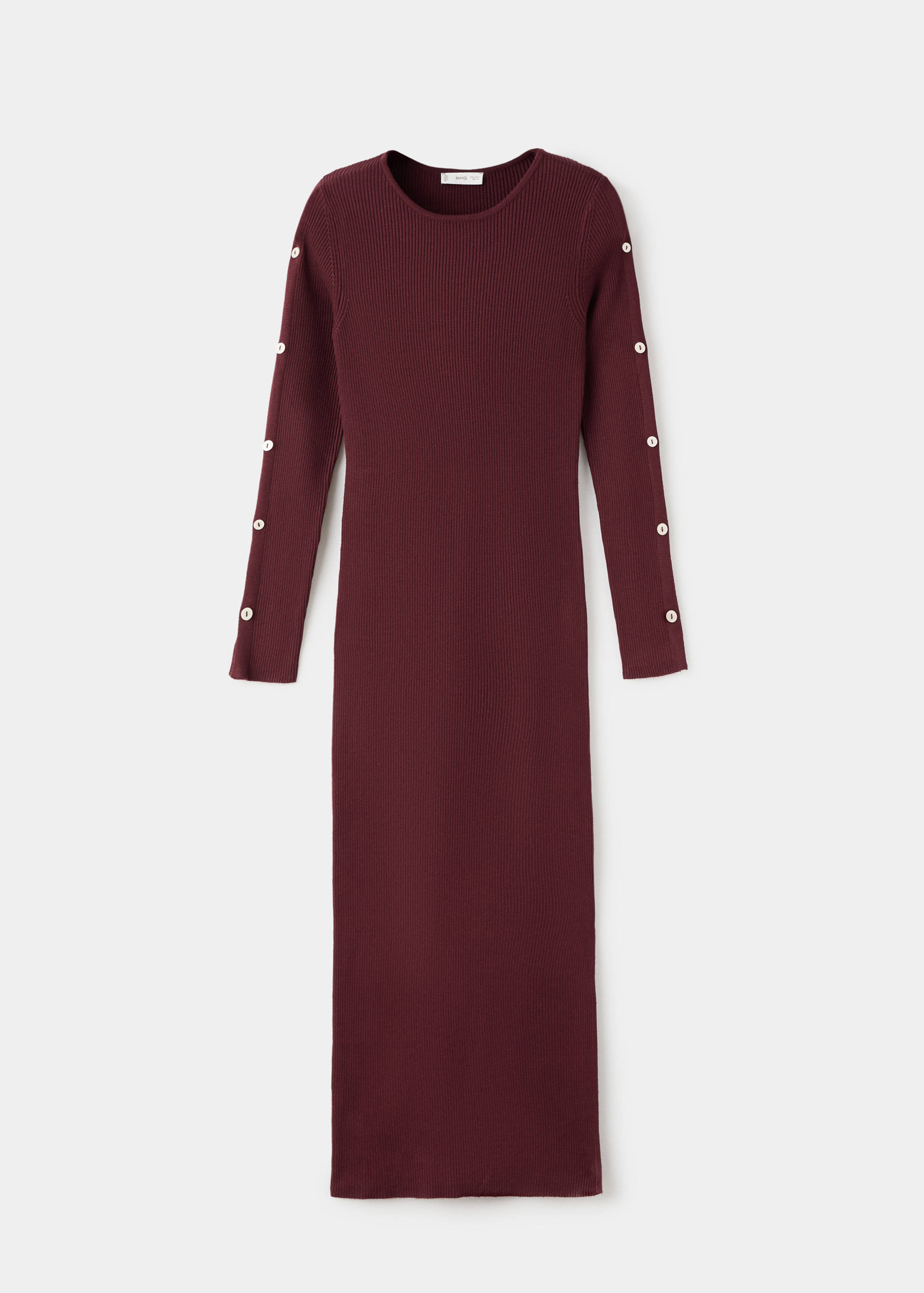 Long buttoned dress - Article without model