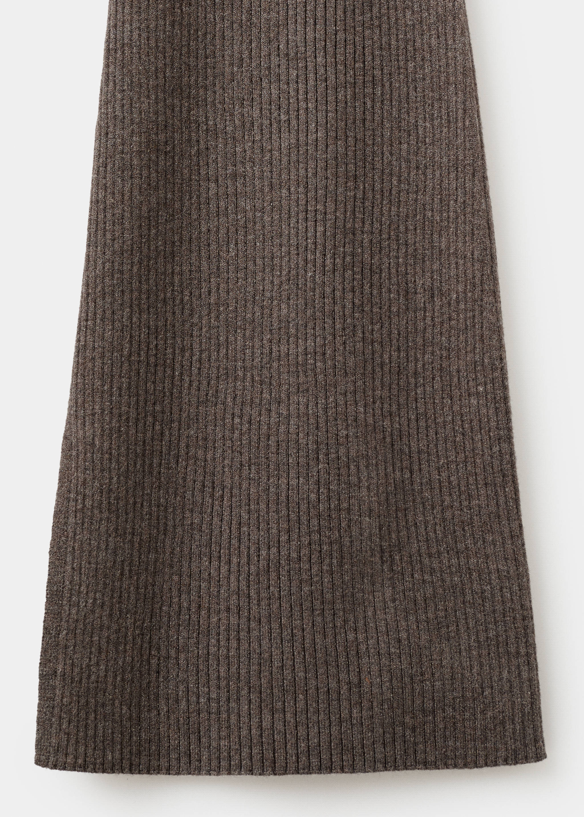 Ribbed flared pants - Details of the article 0