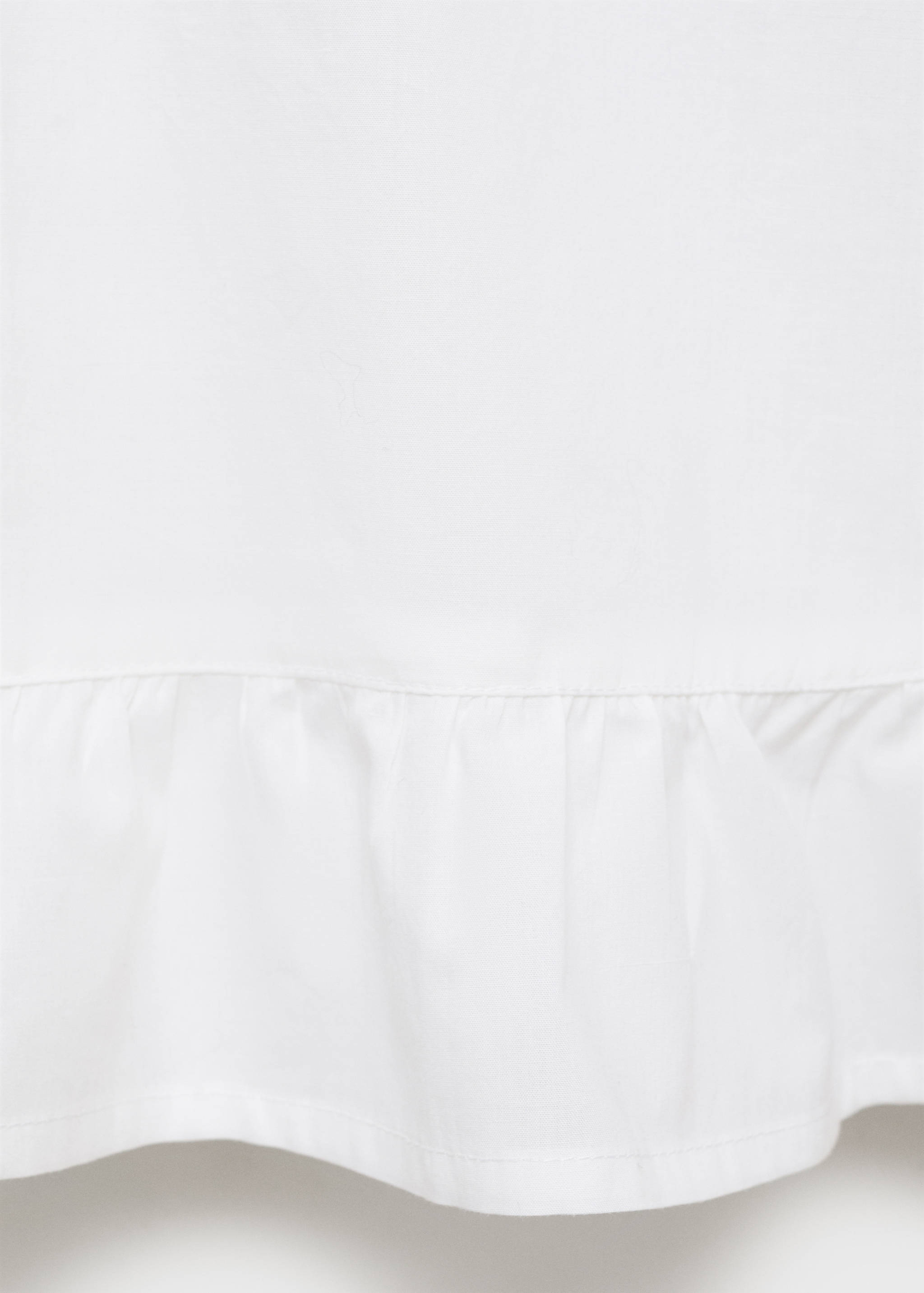 Хлопковая блузка с воланами - Деталь изделия 8