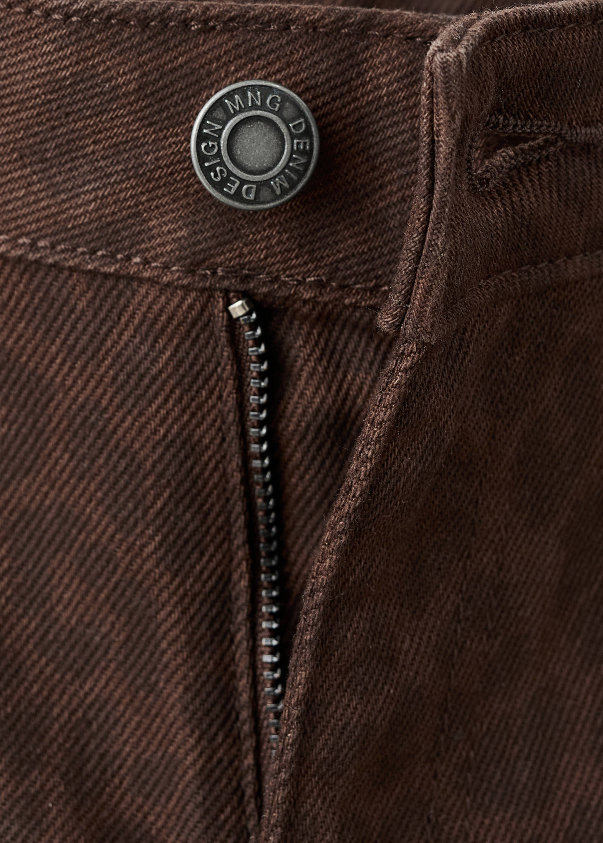 Wide-leg leopard jeans - Details of the article 8