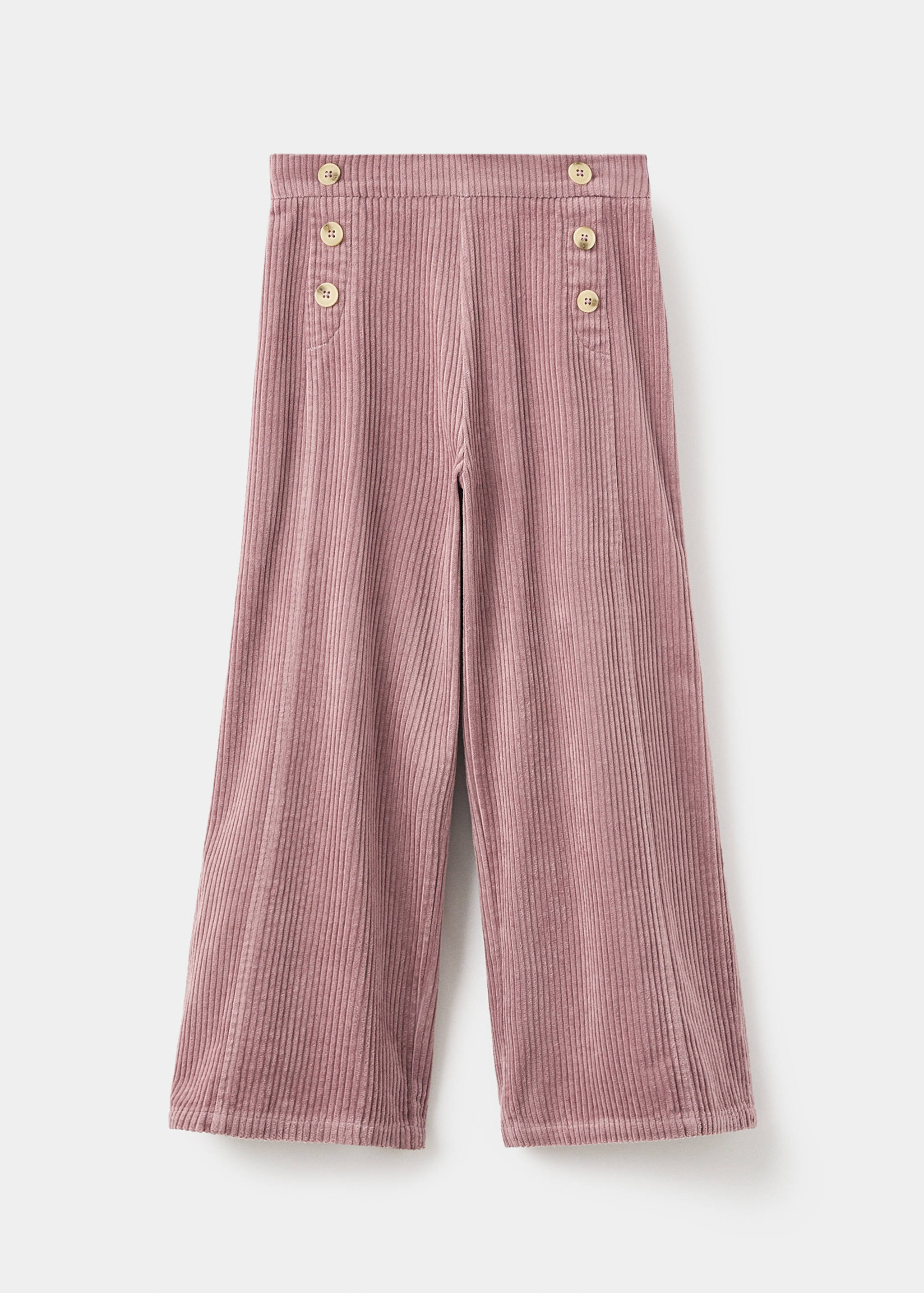 Pantalon en velours côtelé et coton - Article sans modèle