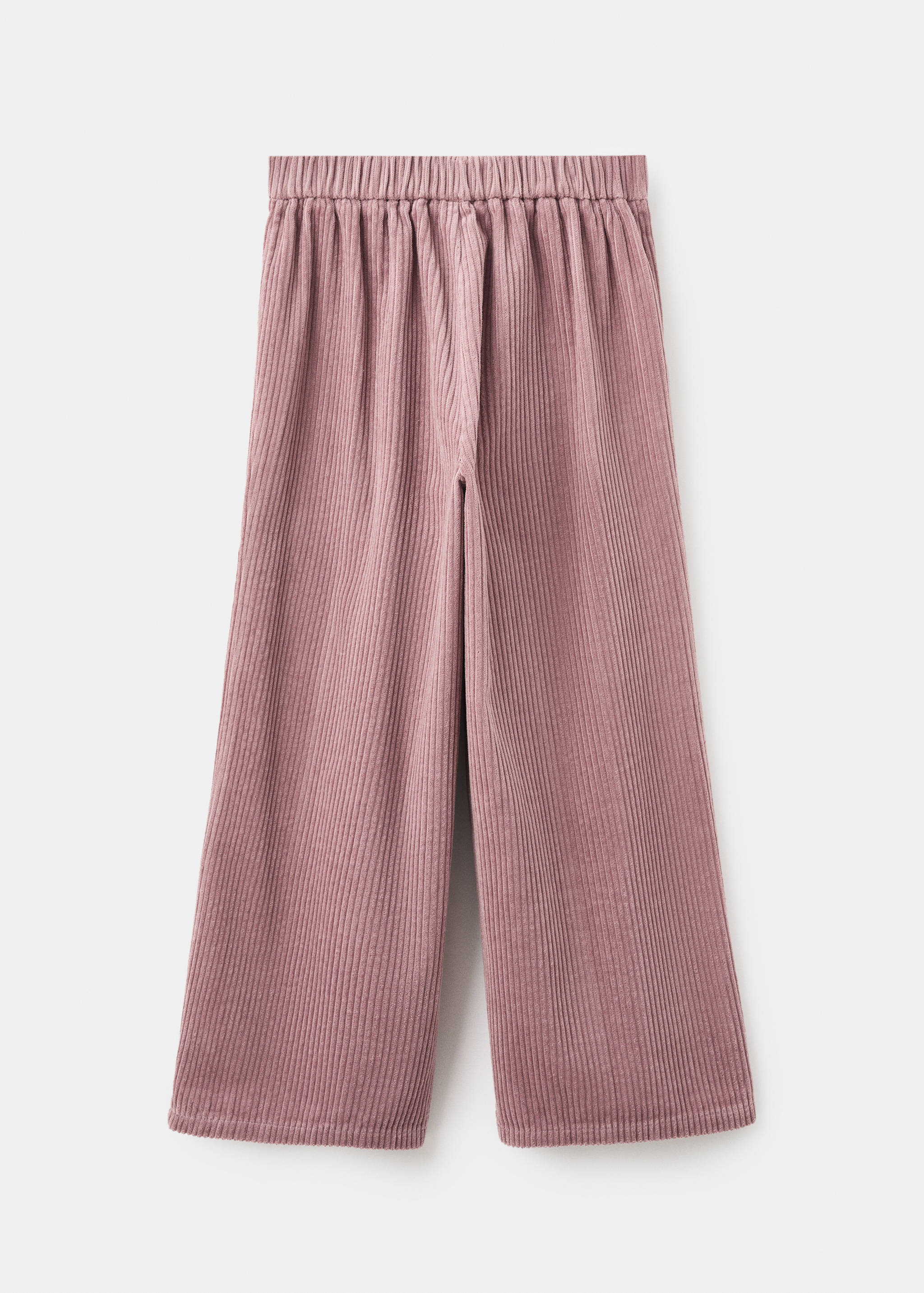 Pantalon en velours côtelé et coton - Verso de l’article