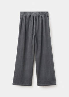 Cotton corduroy trousers — Charcoal 4
