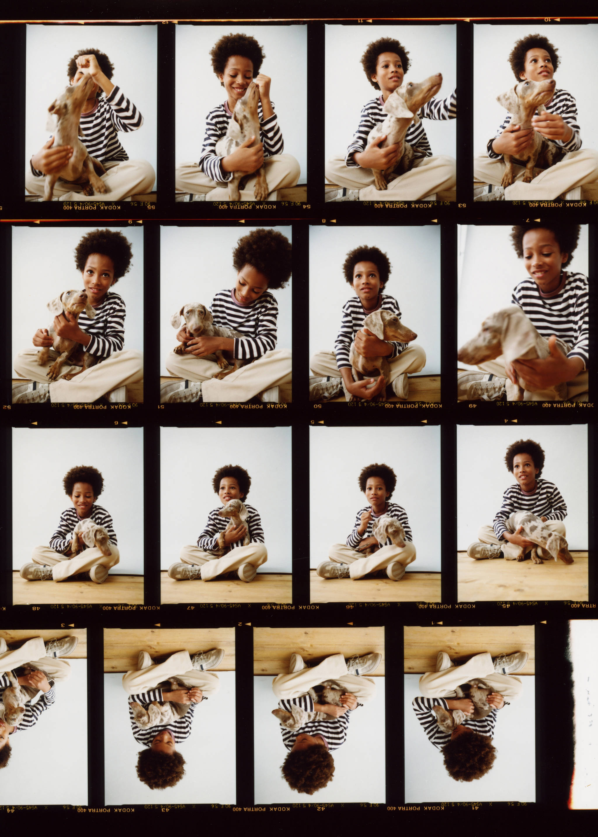 Long-sleeved striped t-shirt - Details of the article 5