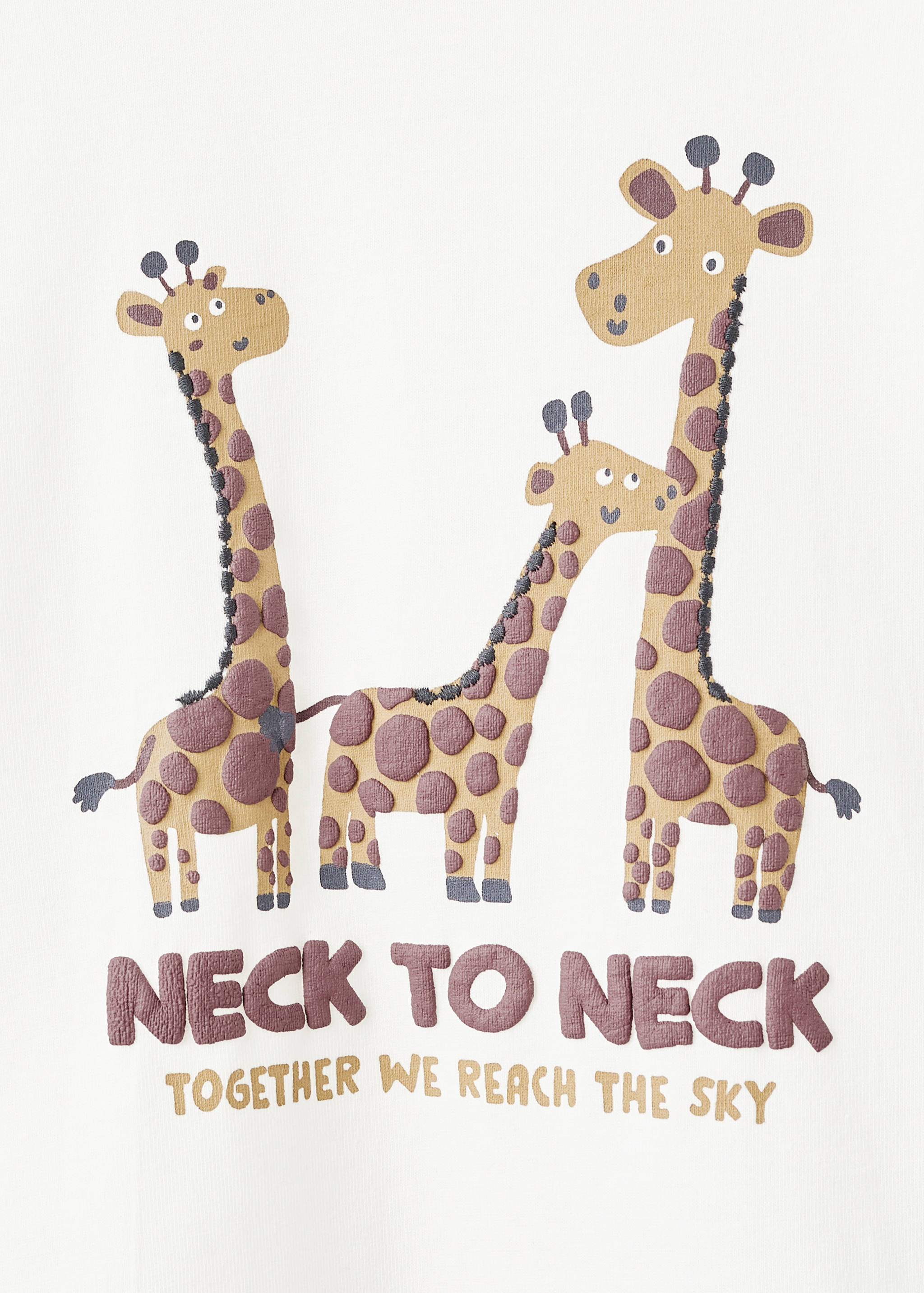 T-shirt imprimé relief - Détail de l'article 8