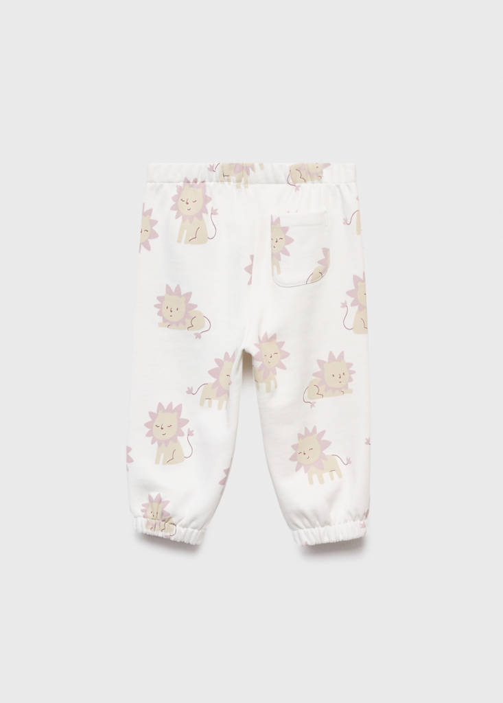Printed cotton joggers — Off White