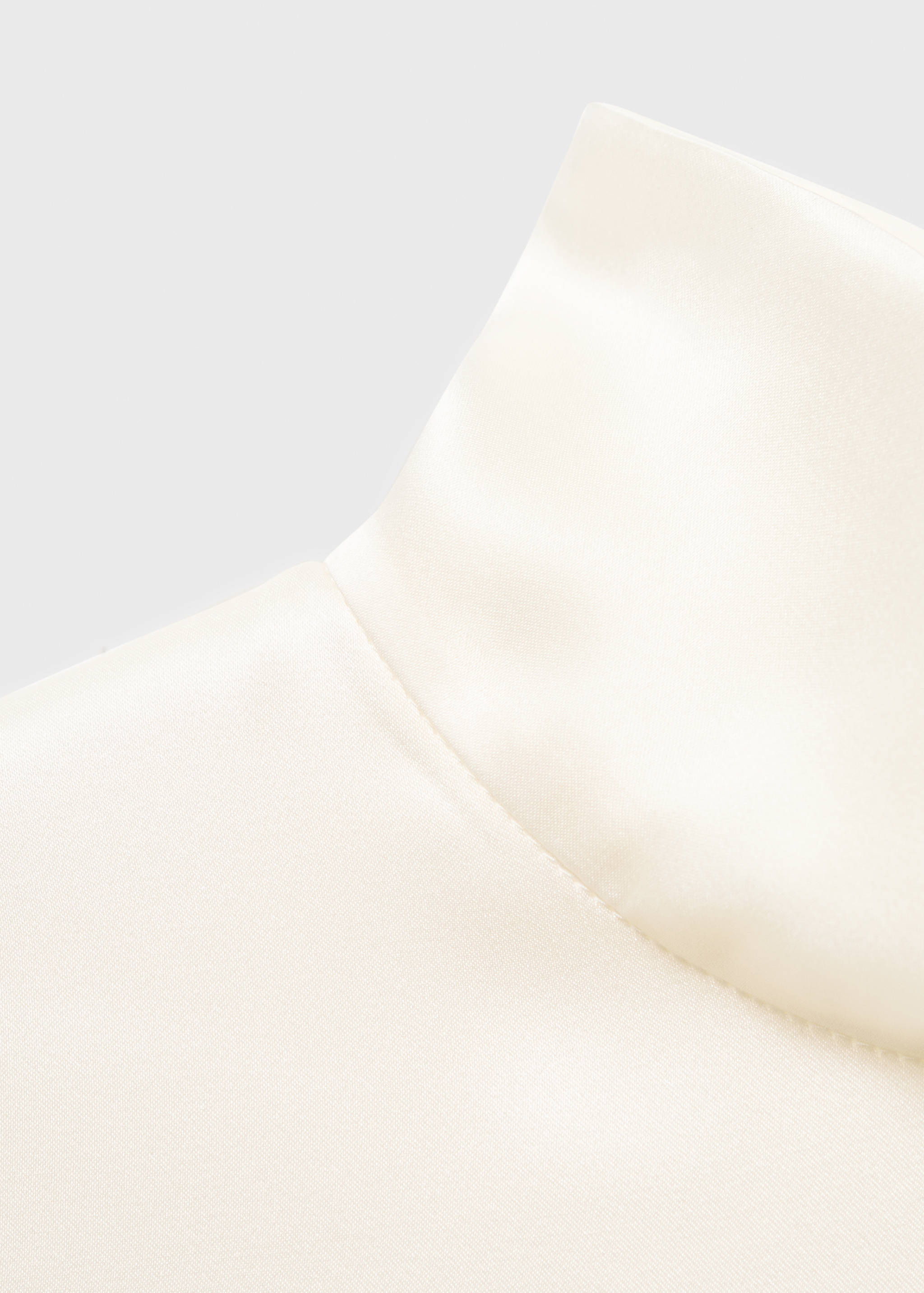 100% silk satin turtleneck blouse - Details of the article 8