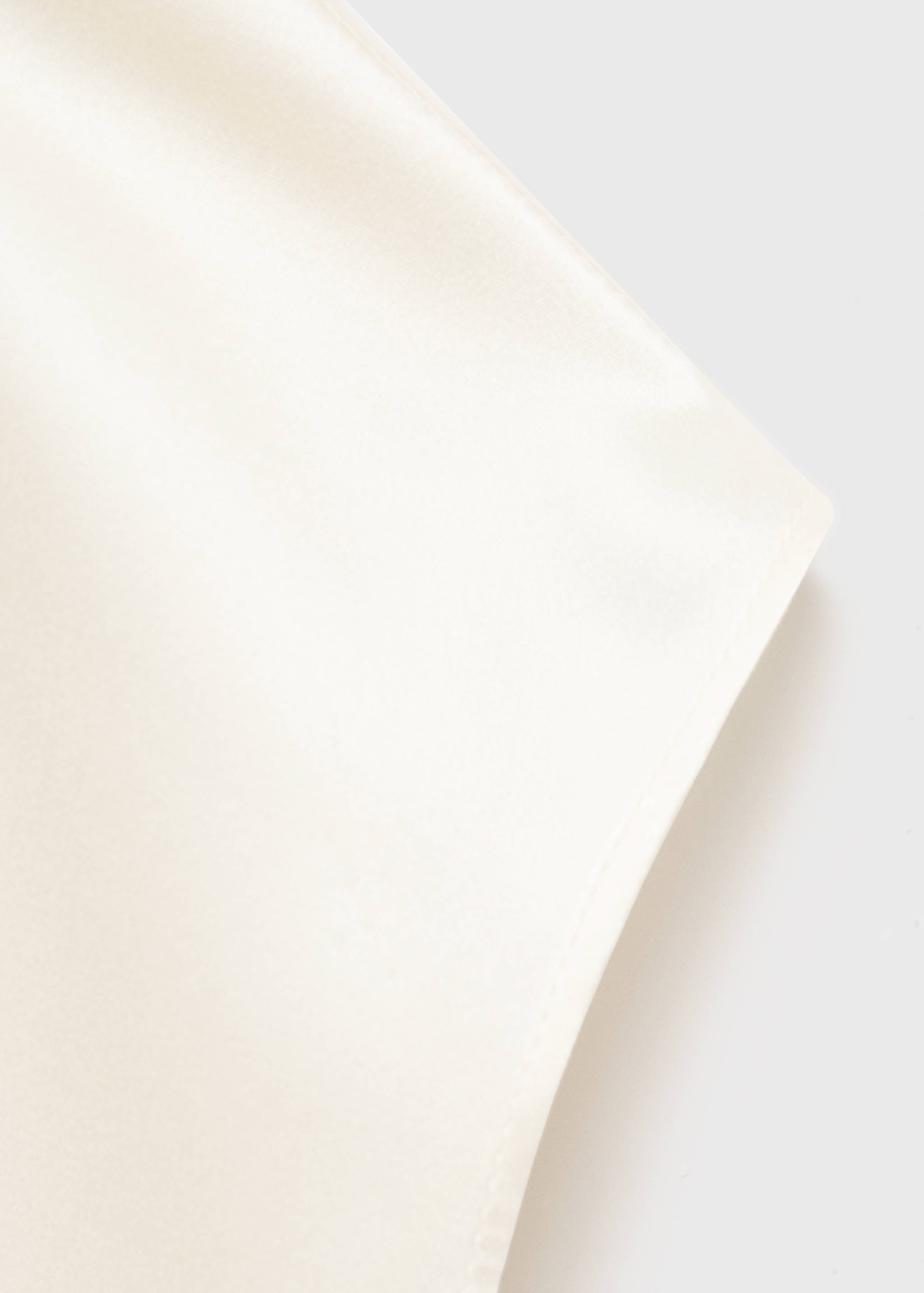 100% silk satin turtleneck blouse - Details of the article 0