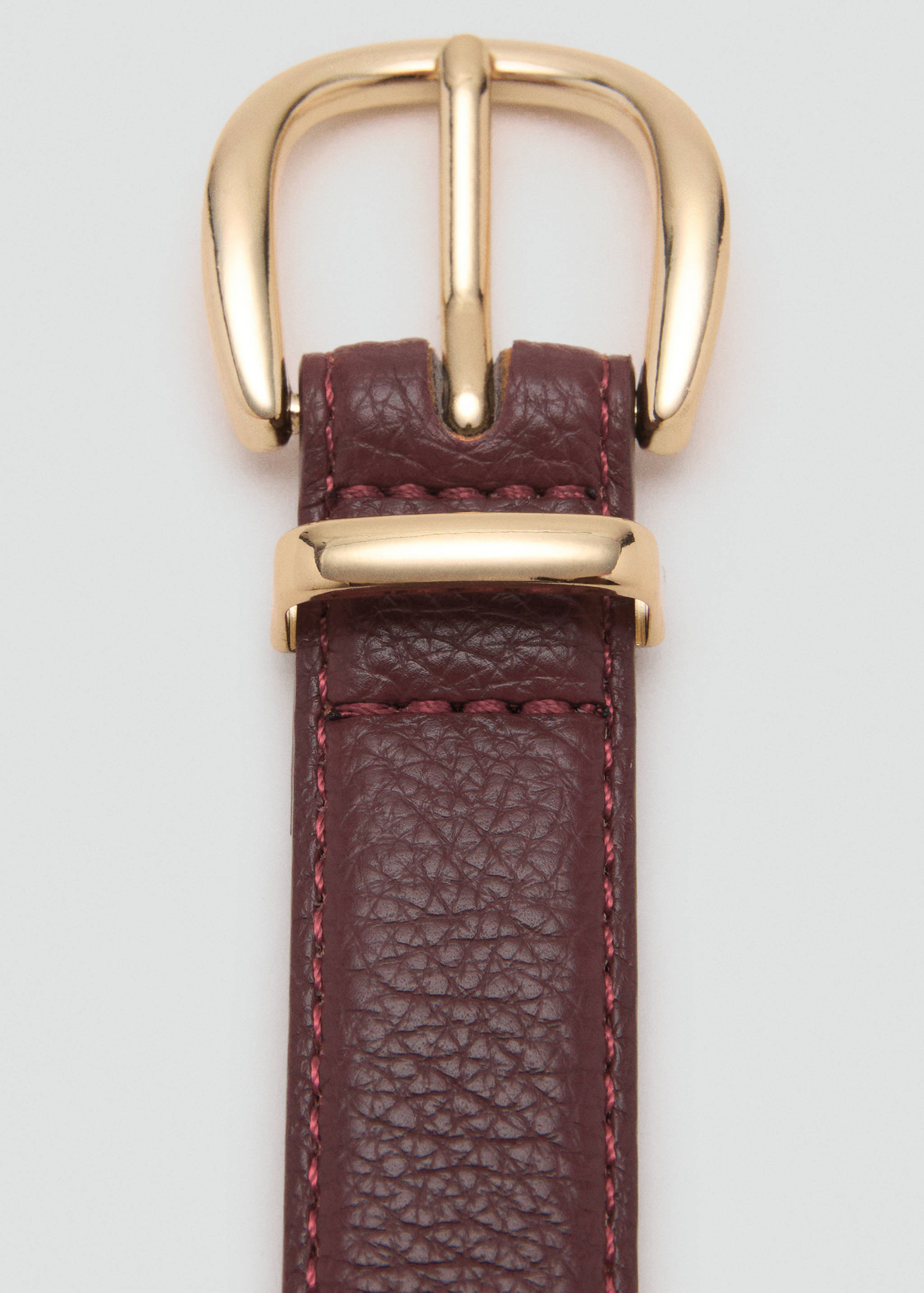 Ceintuur met ovalen gesp - Middenvlak