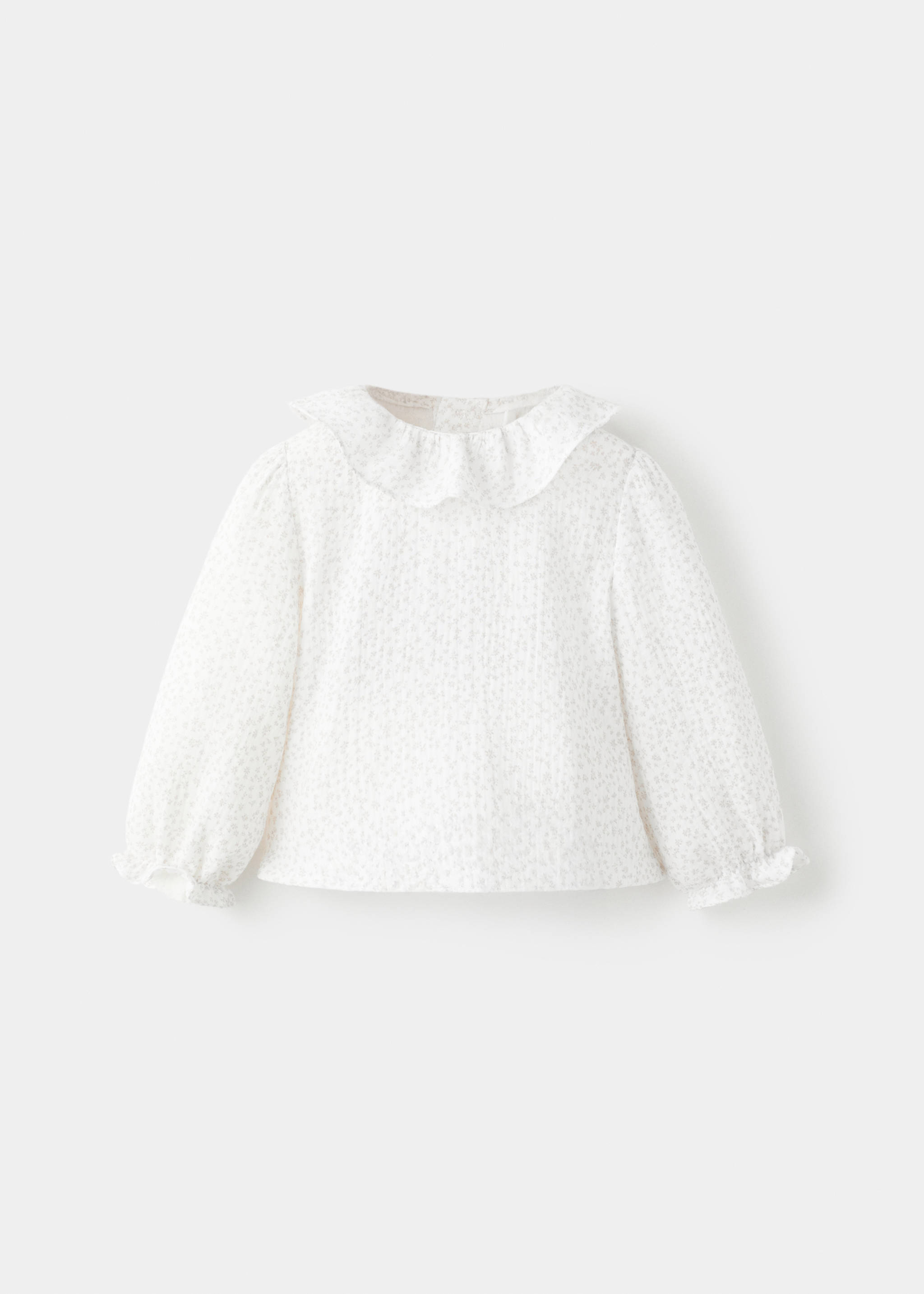 Brusa cotó estampat flors - Article sense model