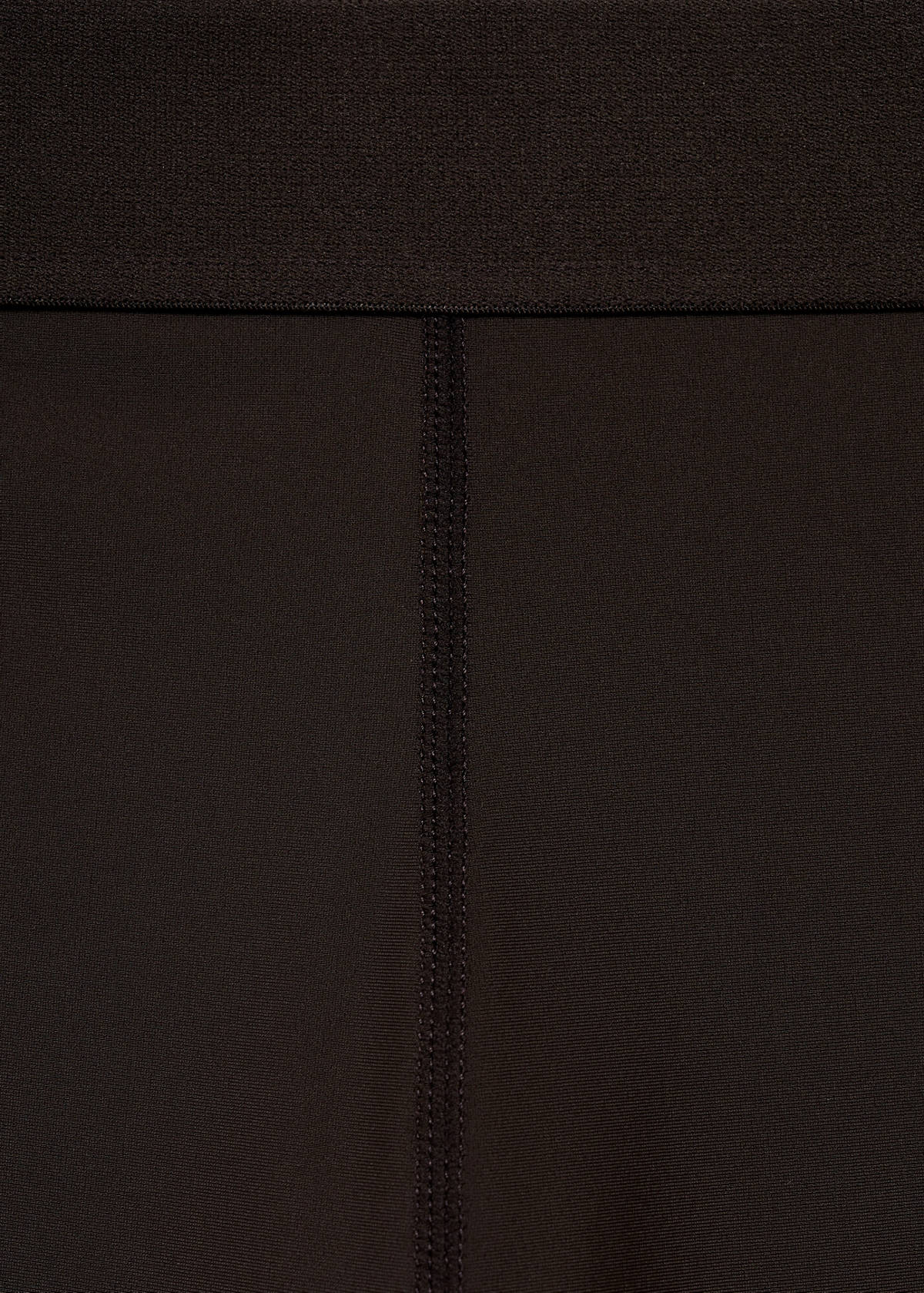 Leggings with zipped hem — Brown