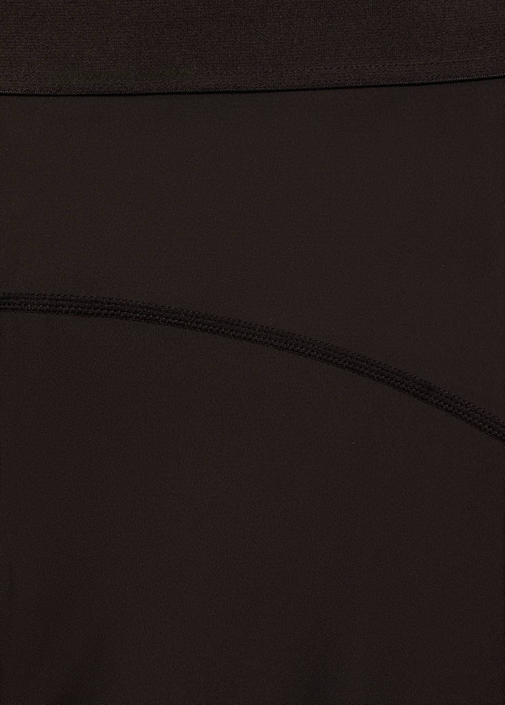 Leggings with zipped hem — Brown