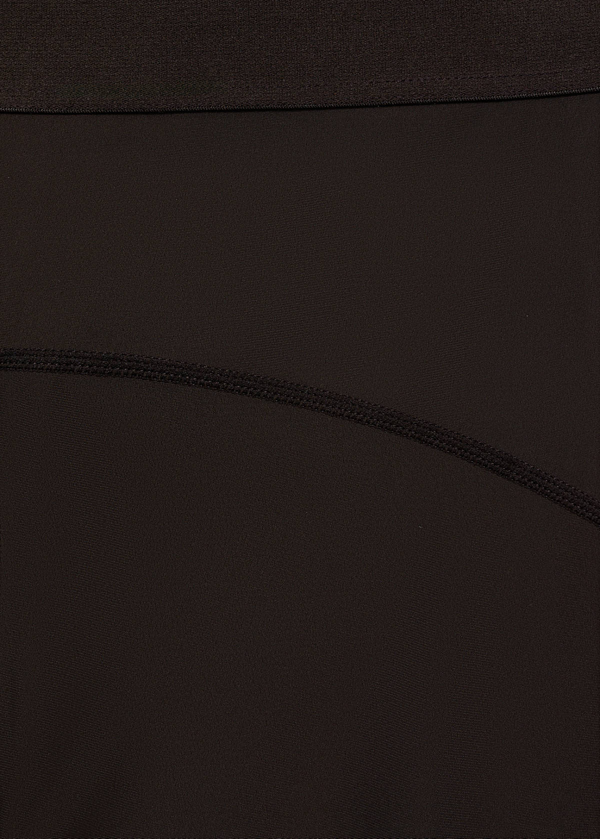 Leggings with zipped hem — Brown