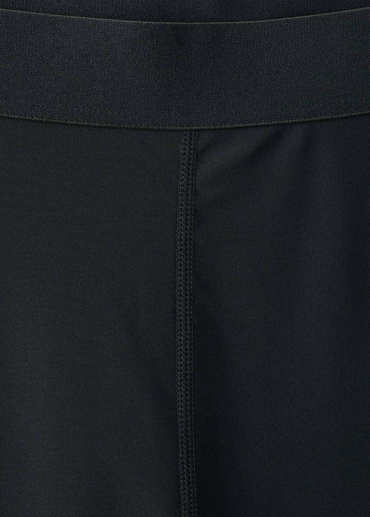 Leggings with zipped hem — Black