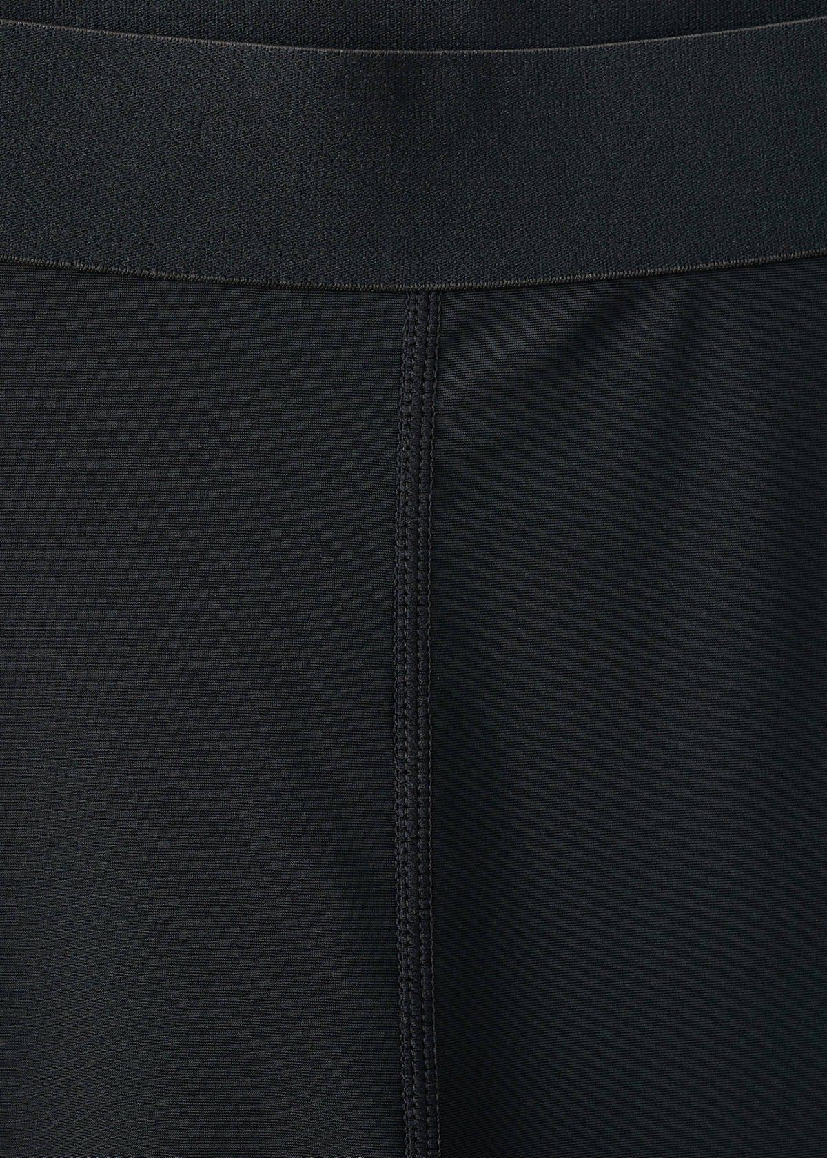 Leggings with zipped hem — Black