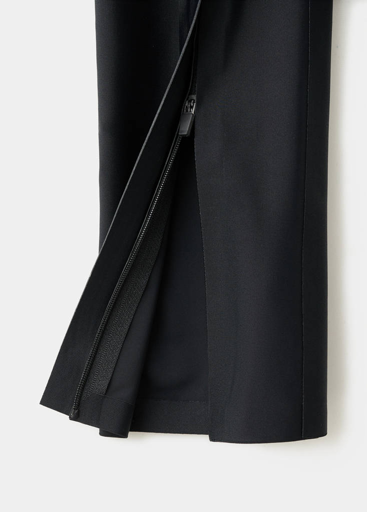Leggings with zipped hem — Black