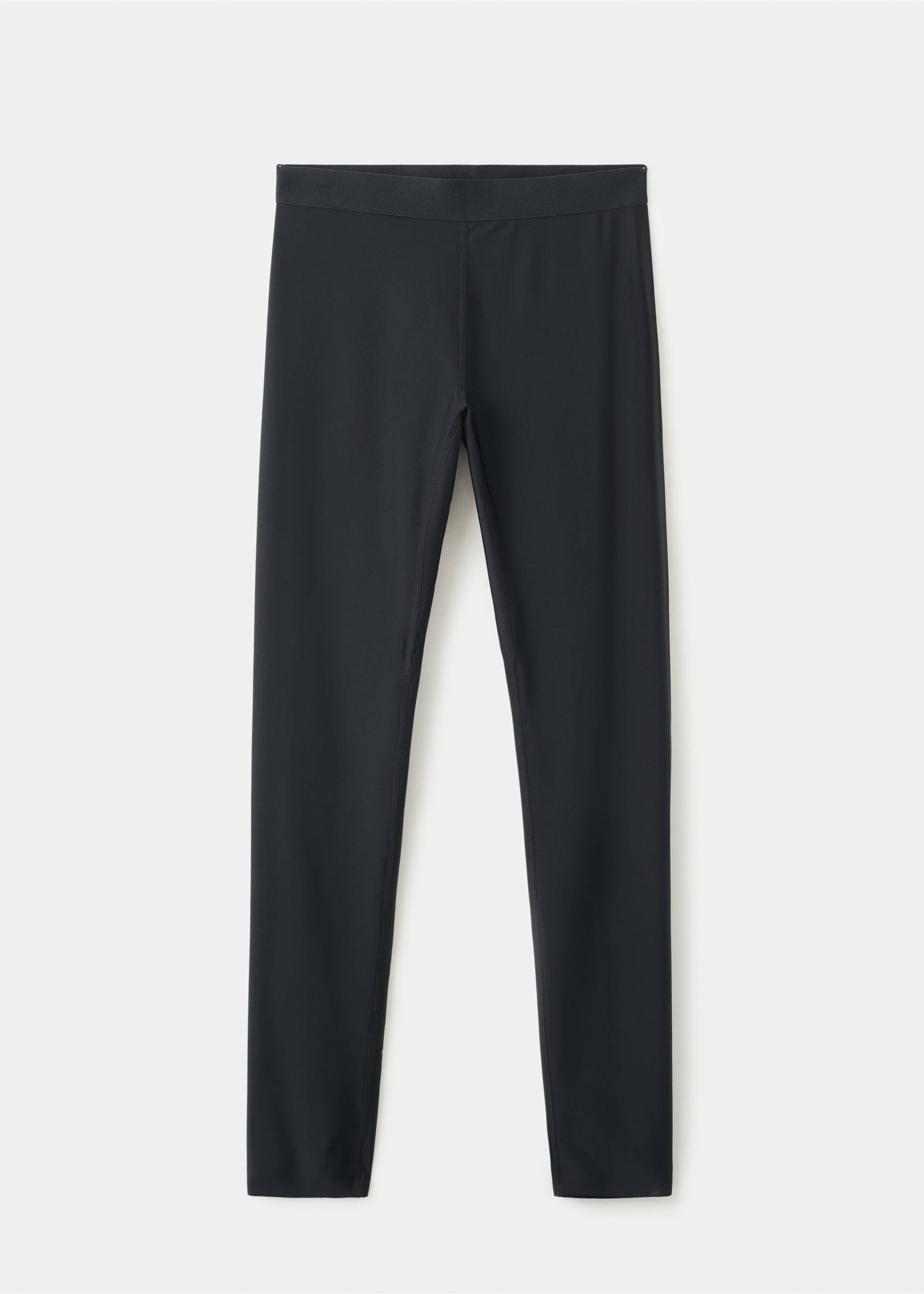 Legging bas zippé - Article sans modèle, Noir. Ref: 17066356-00.