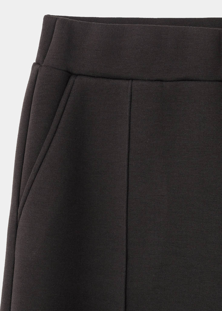 Jogger trousers with seam detail — Brown