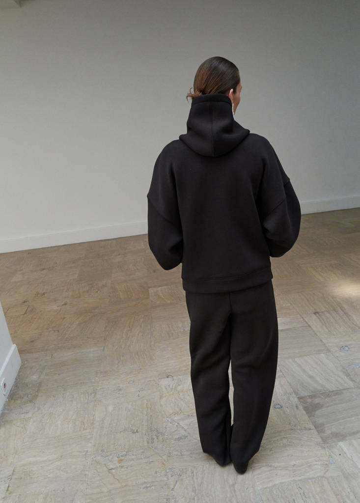 Jogger trousers with seam detail — Brown