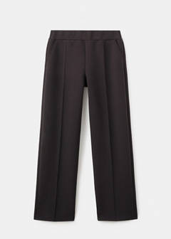Jogger trousers with seam detail — Brown 9