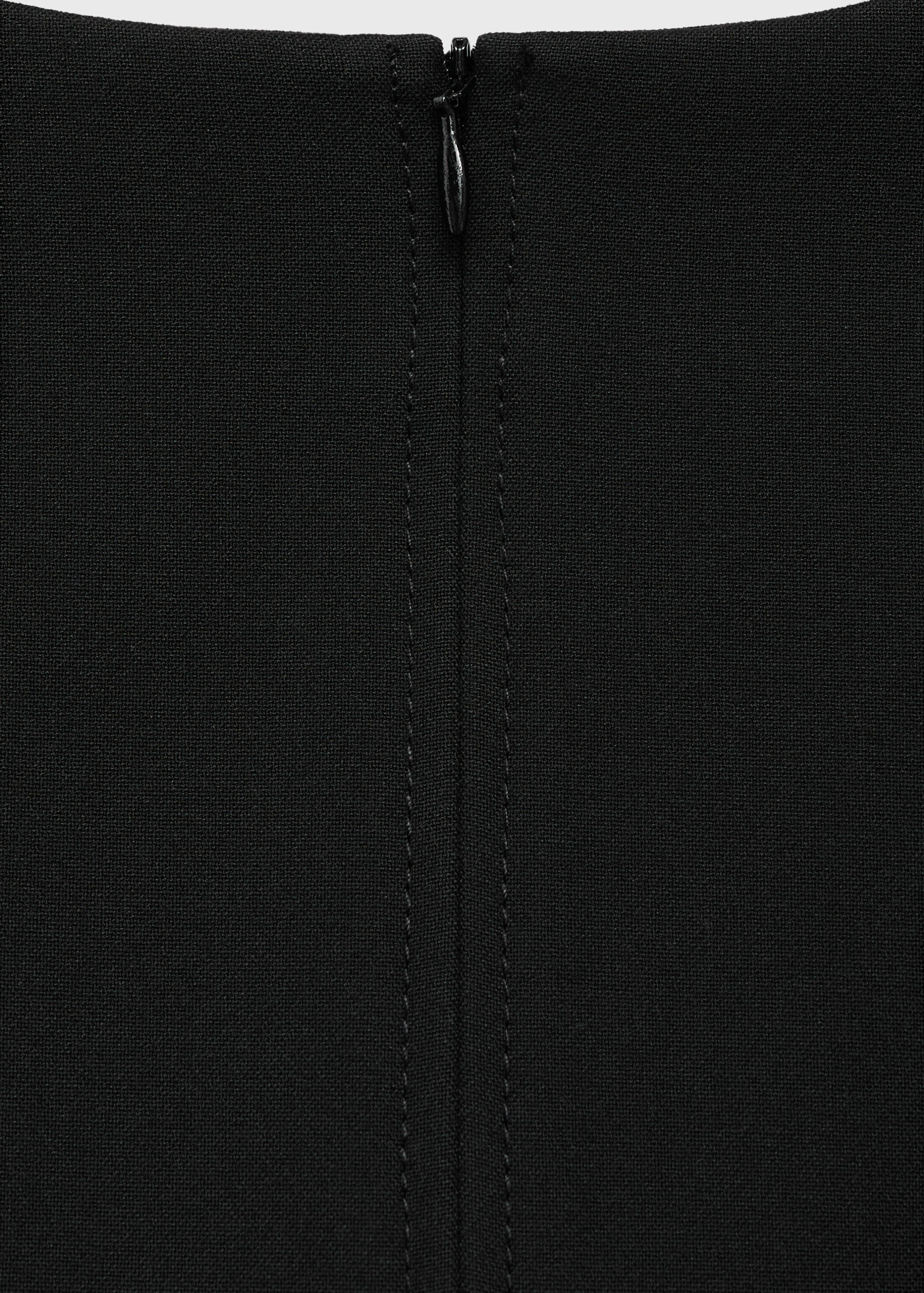 Dress with stitched pocket - Details of the article 8