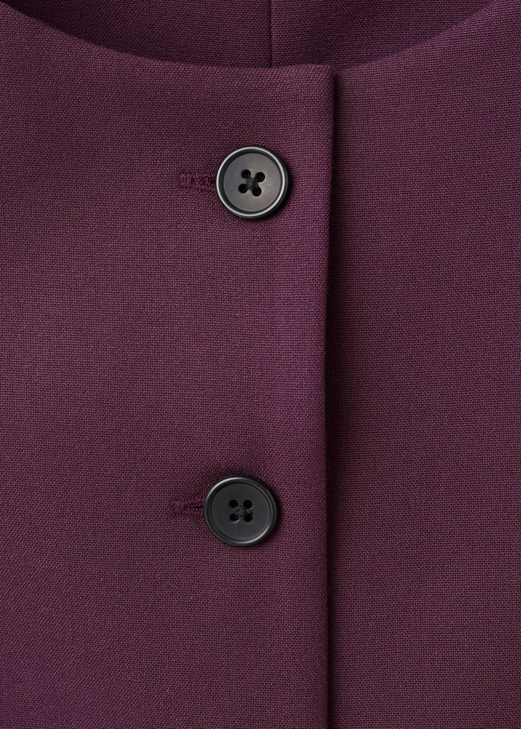 Suit waistcoat with buttons - Details of the article 8