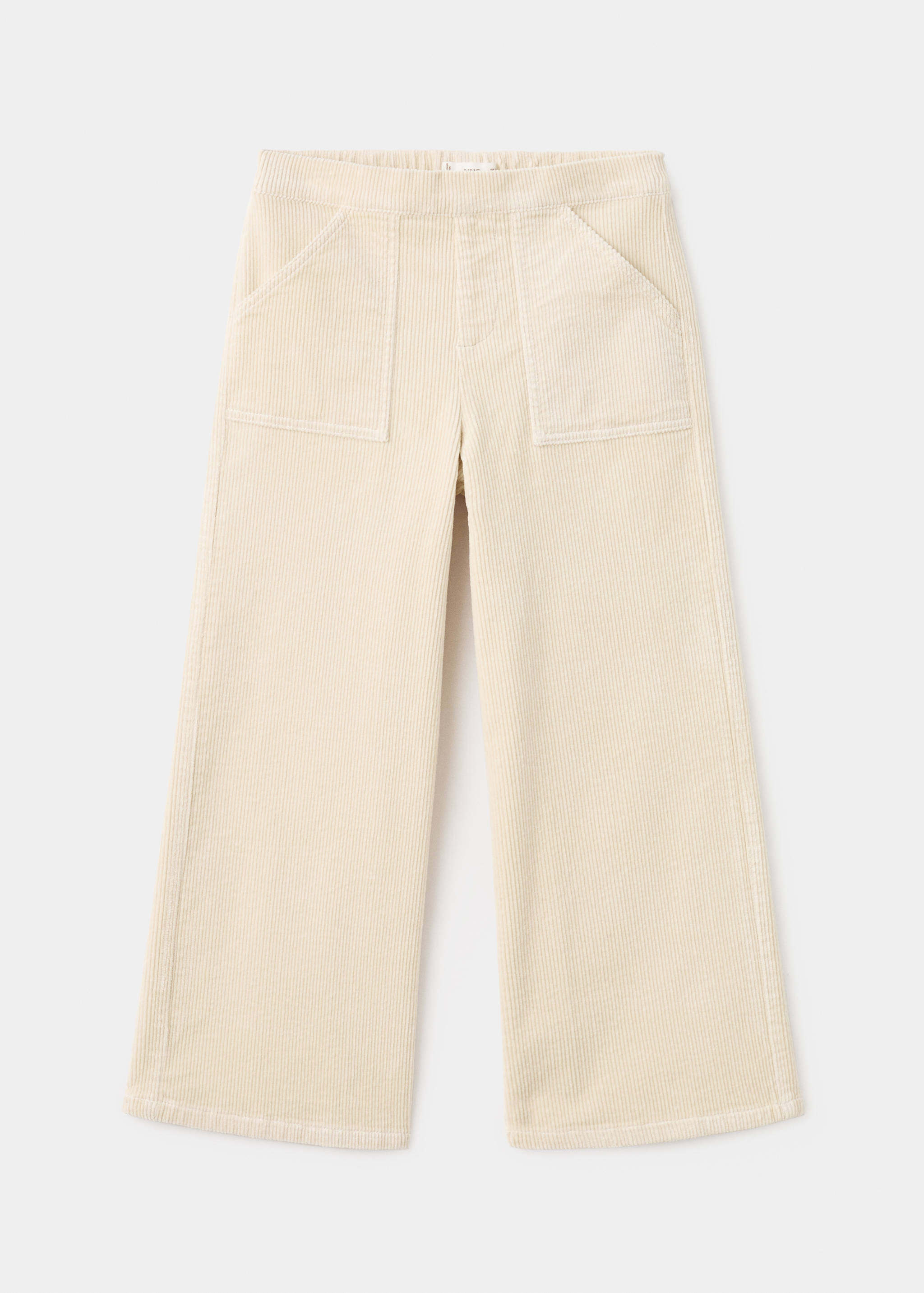 Pantalon velours côtelé large - Article sans modèle