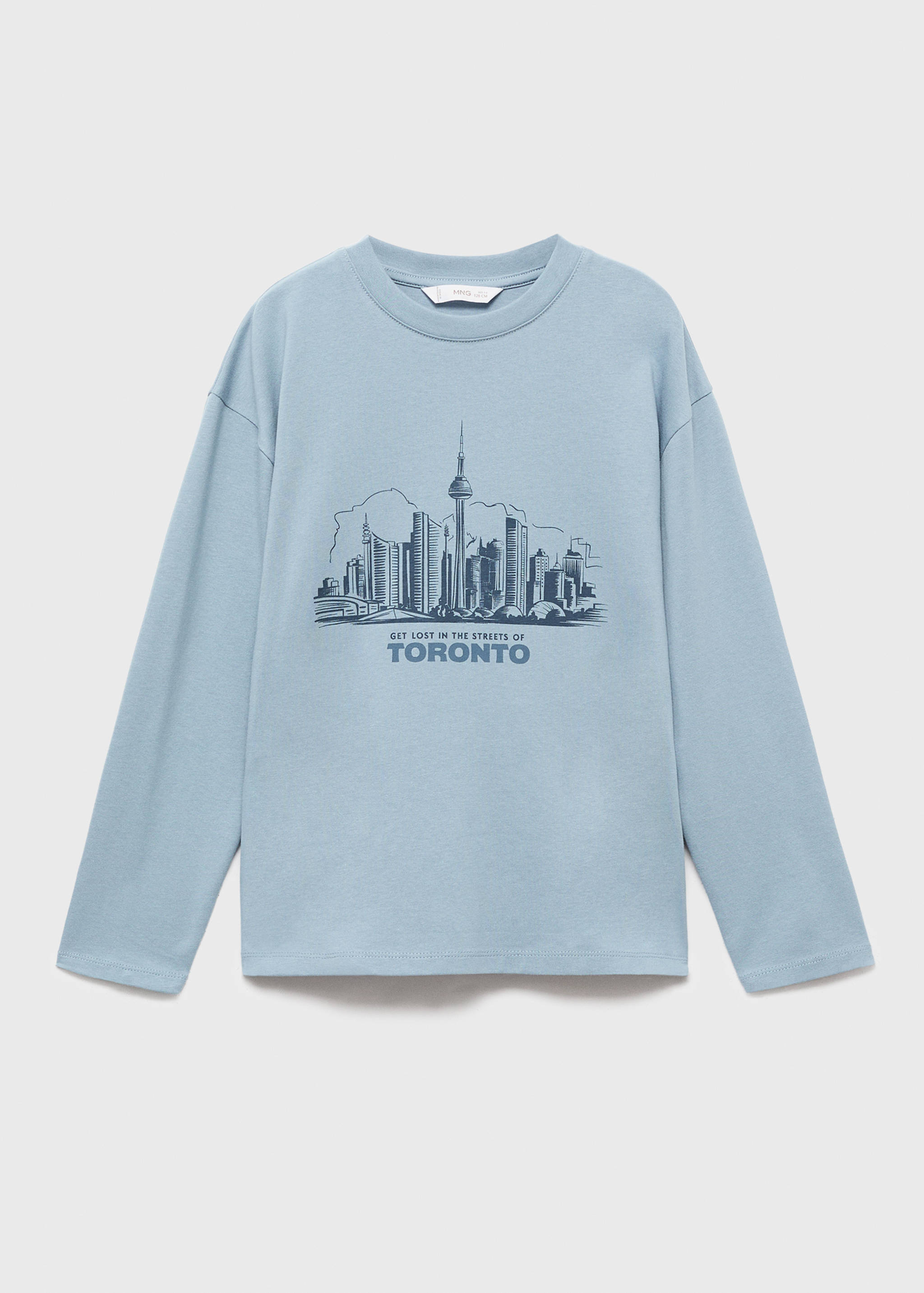 Printed long sleeve t-shirt - Article without model