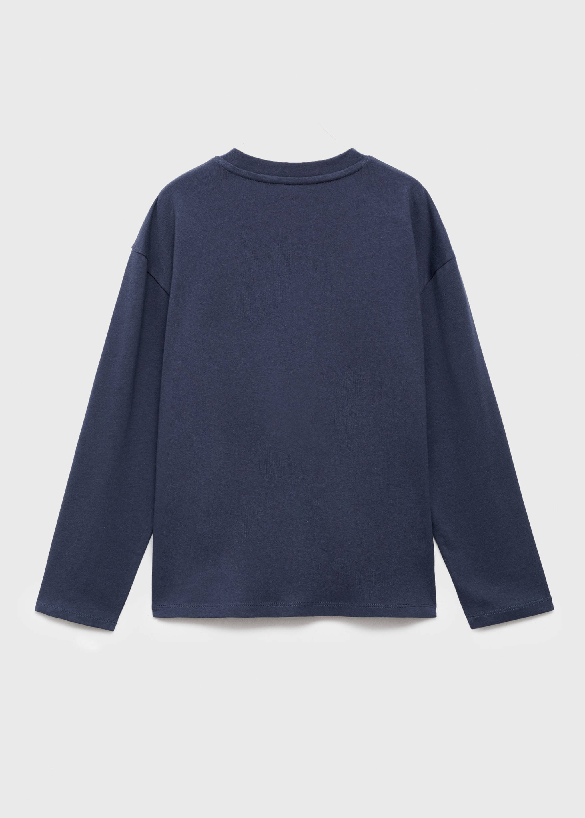 Printed long sleeve t-shirt - Reverse of the article