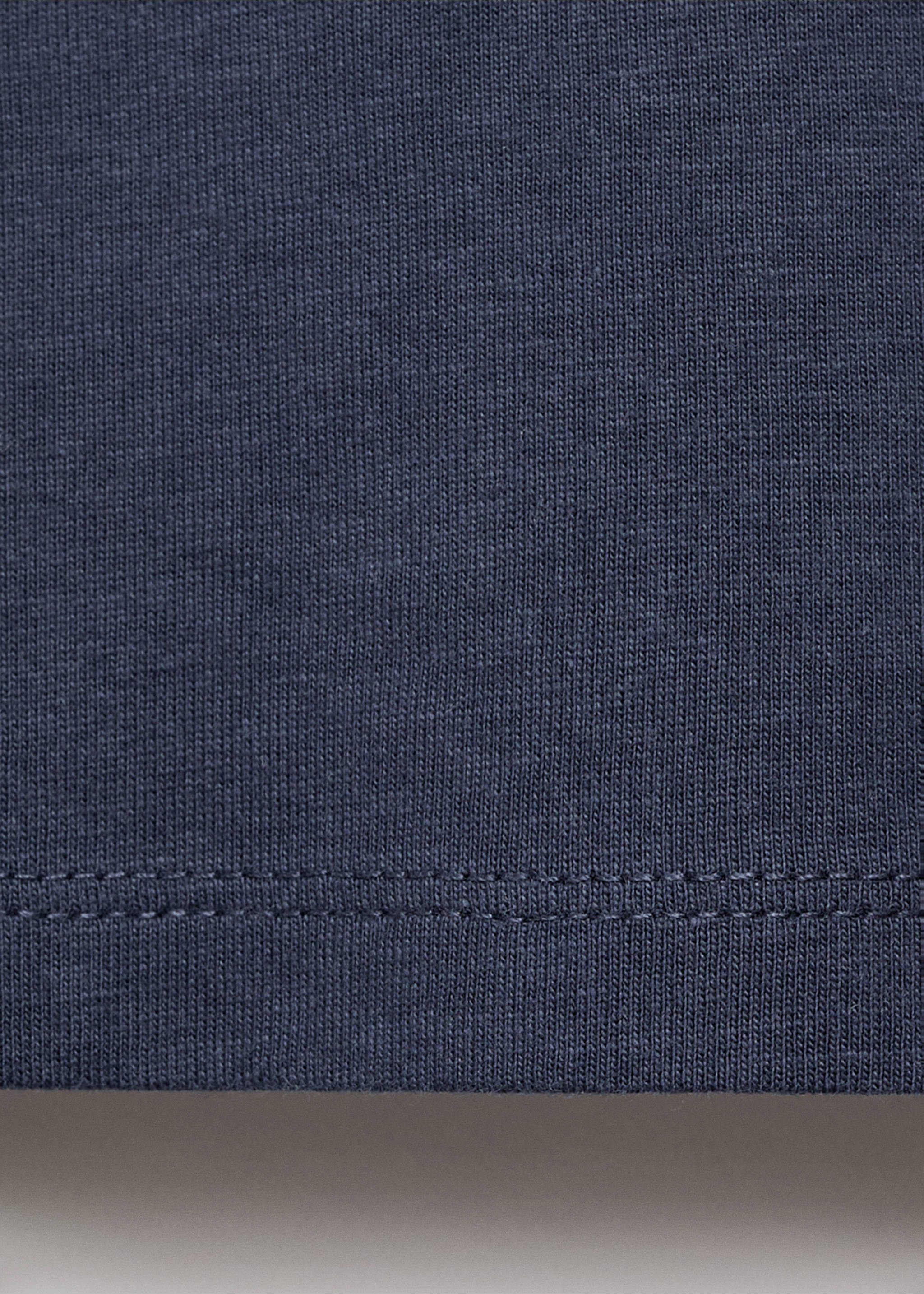 T-shirt manches longues imprimé - Détail de l'article 0, Bleu marine. Ref: 17066728-00.
