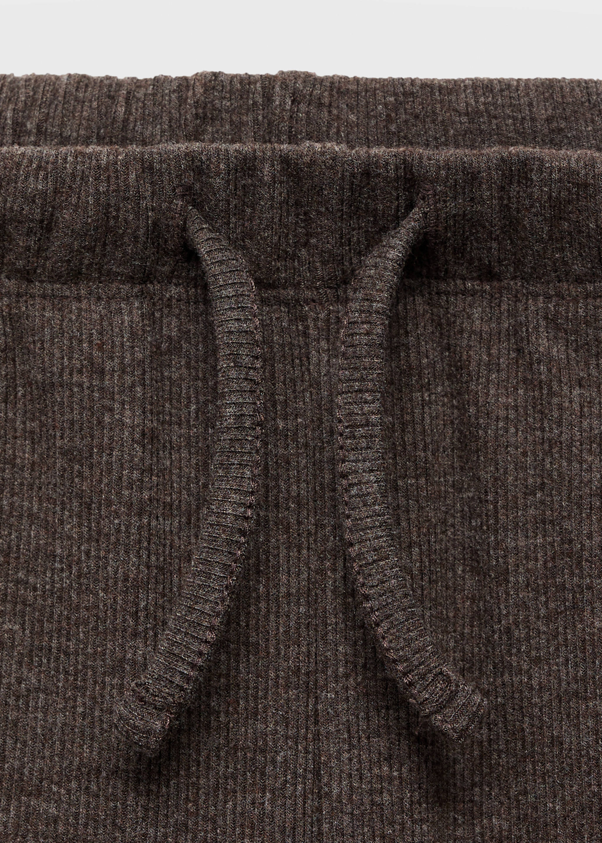 Wide leg knitted trousers - Details of the article 8
