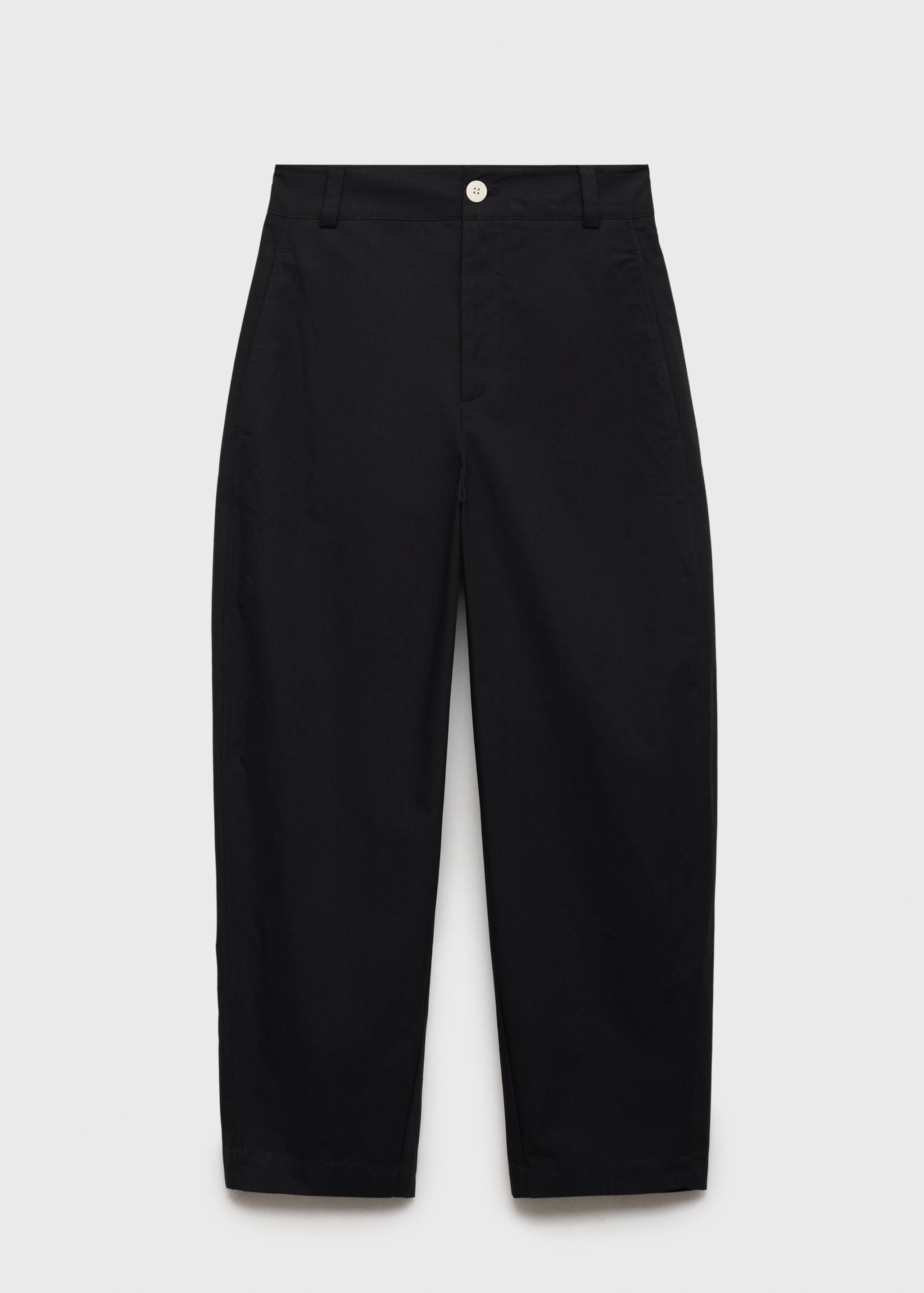 High-waisted balloon trousers - Article without model