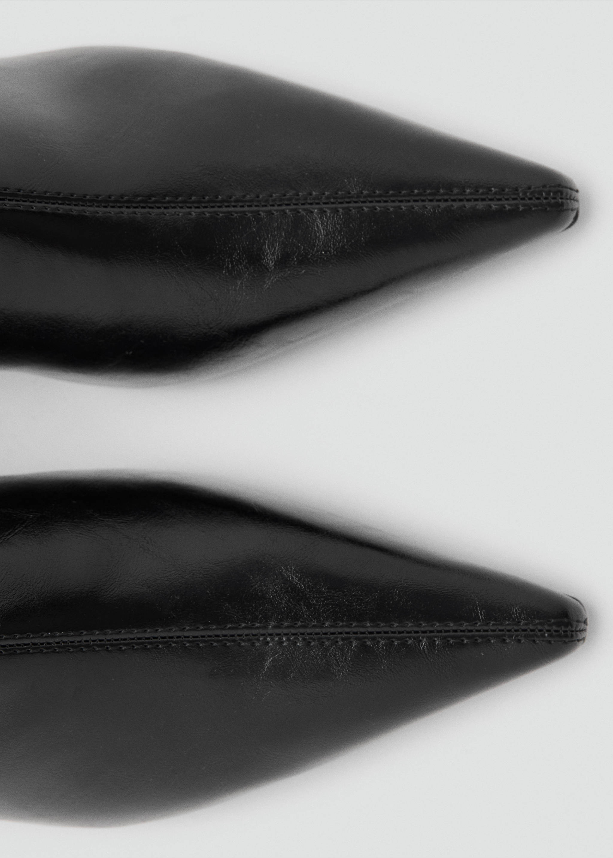 Bottines bout talon kitten - Détail de l'article 2, Noir. Ref: 17066736-00.