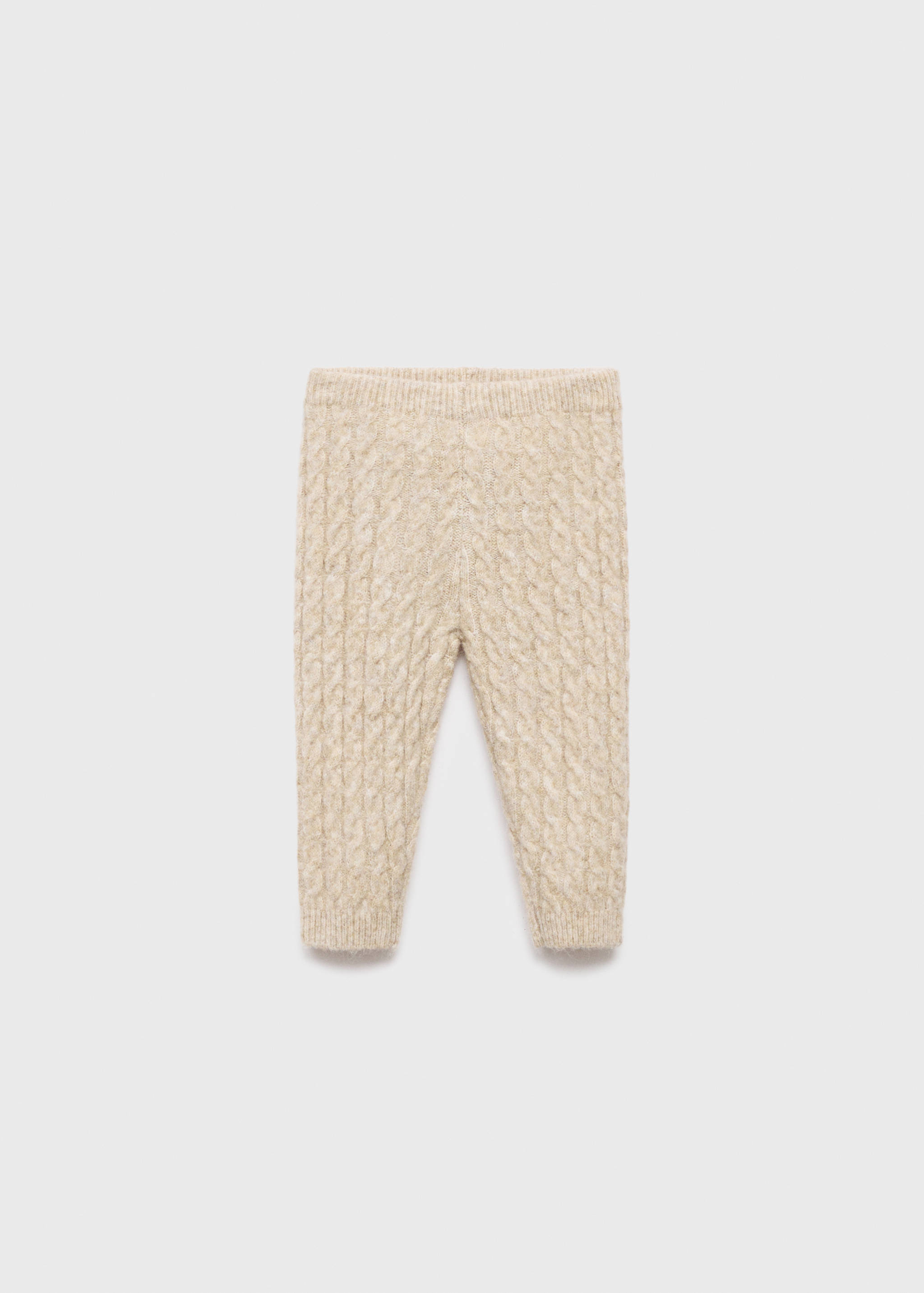 Knitted leggings - Article without model