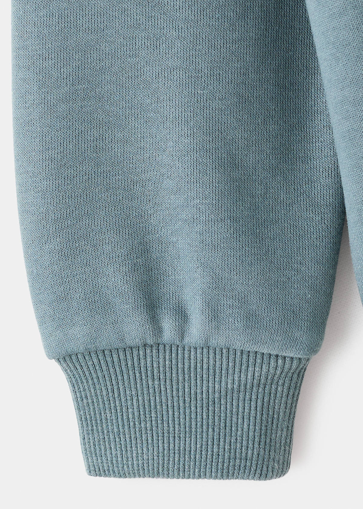 Animal-print sweatshirt — Aqua Green