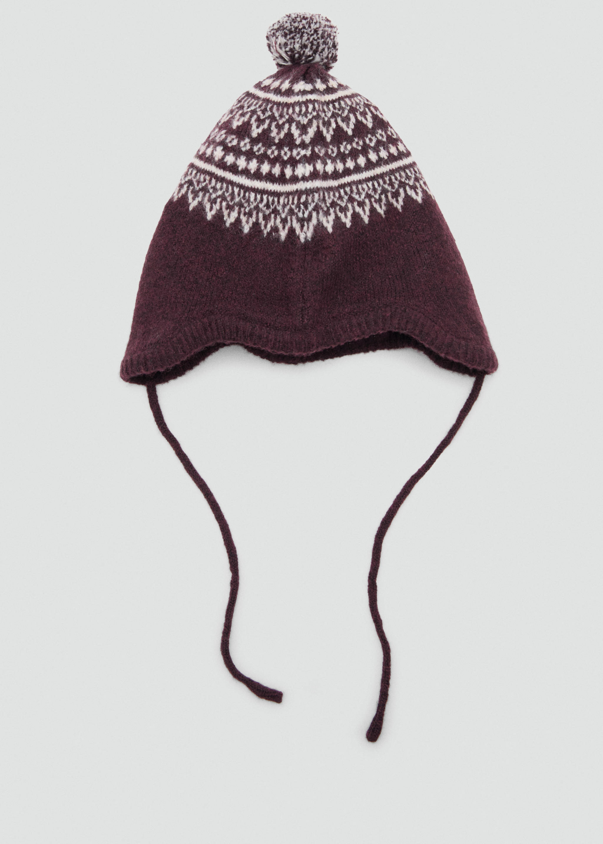 Gorro amb sanefa i borla - Article sense model