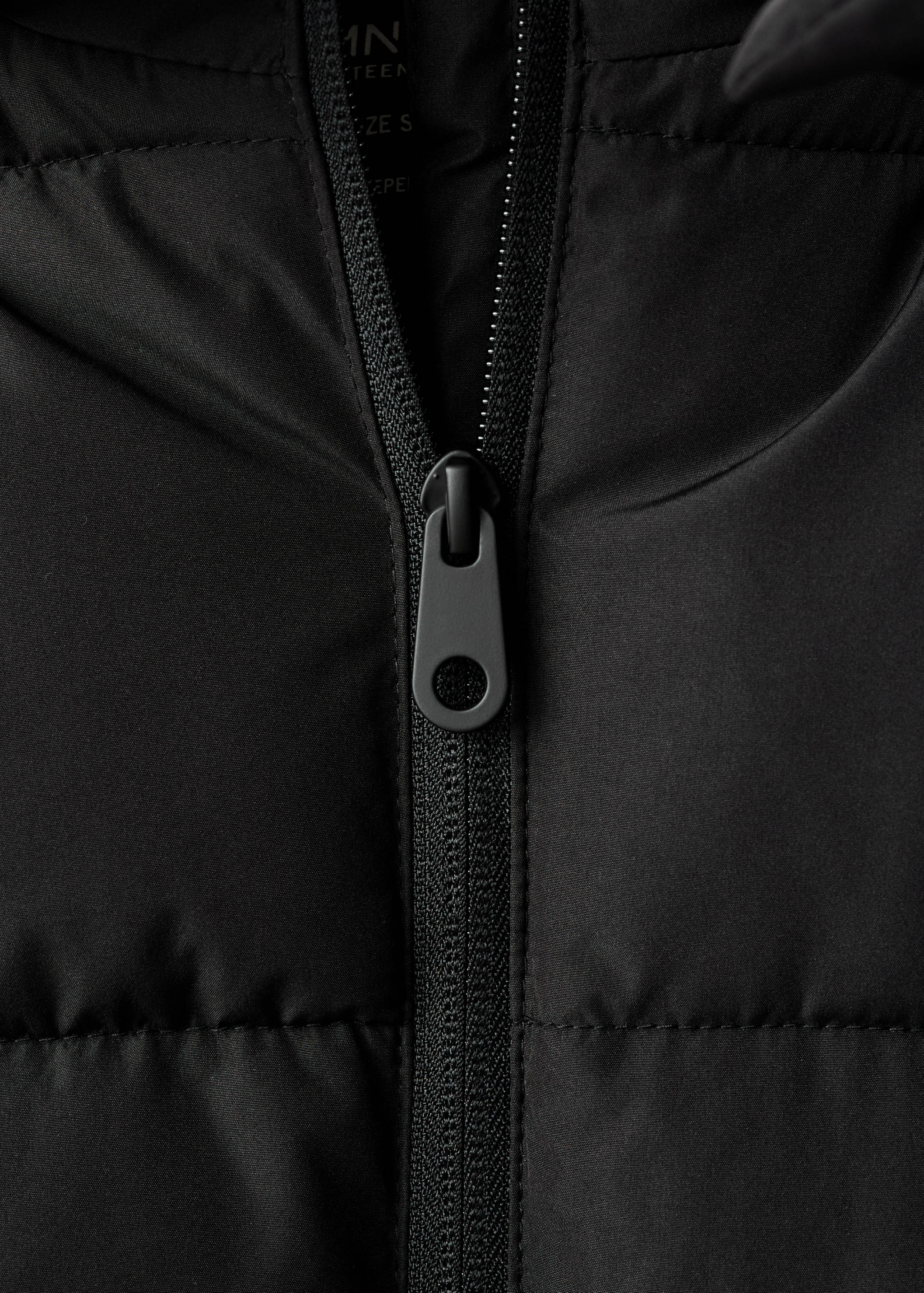 Hood puffer coat - Details of the article 8