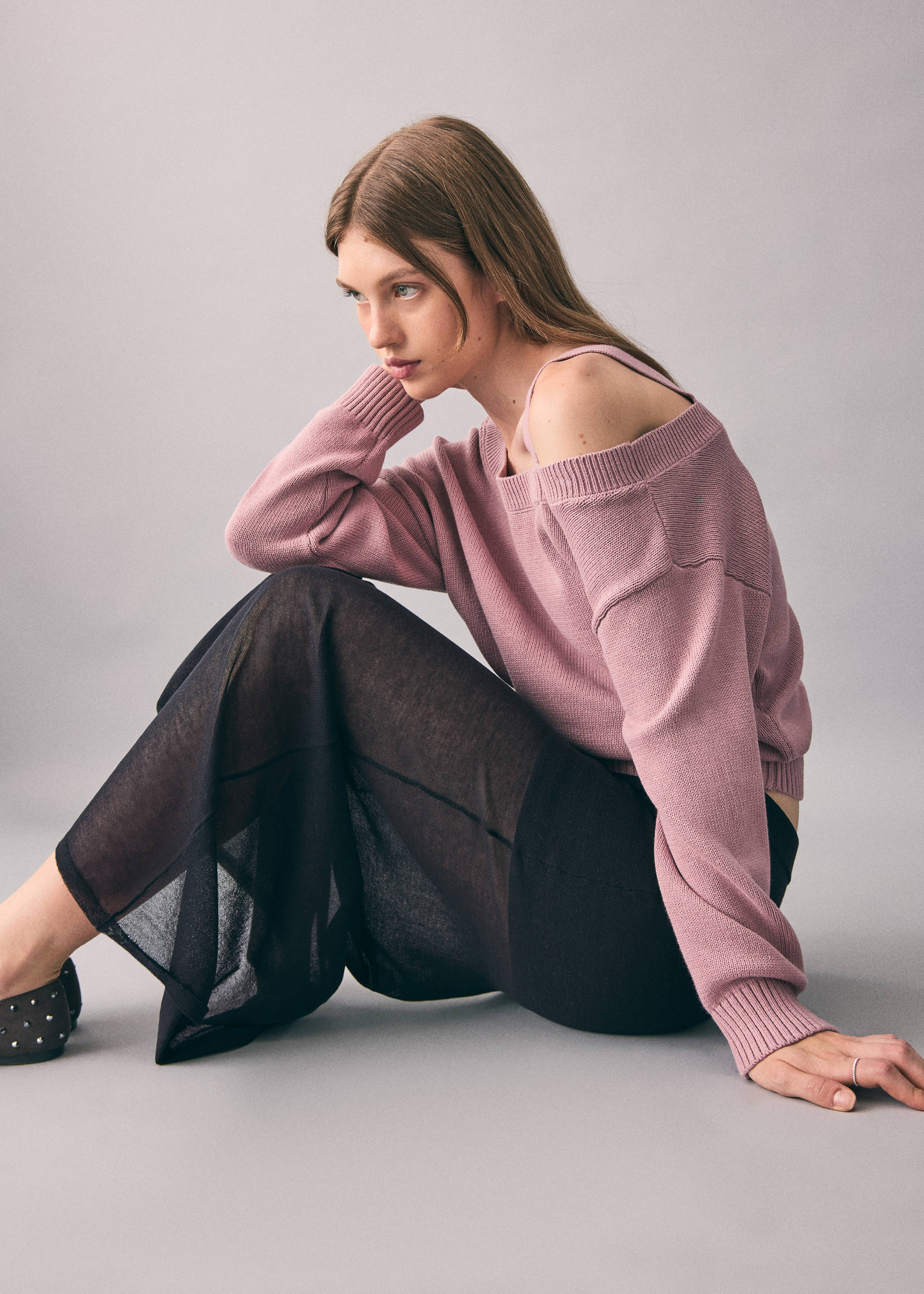 Jupe longue semi-transparente - Détail de l'article 1