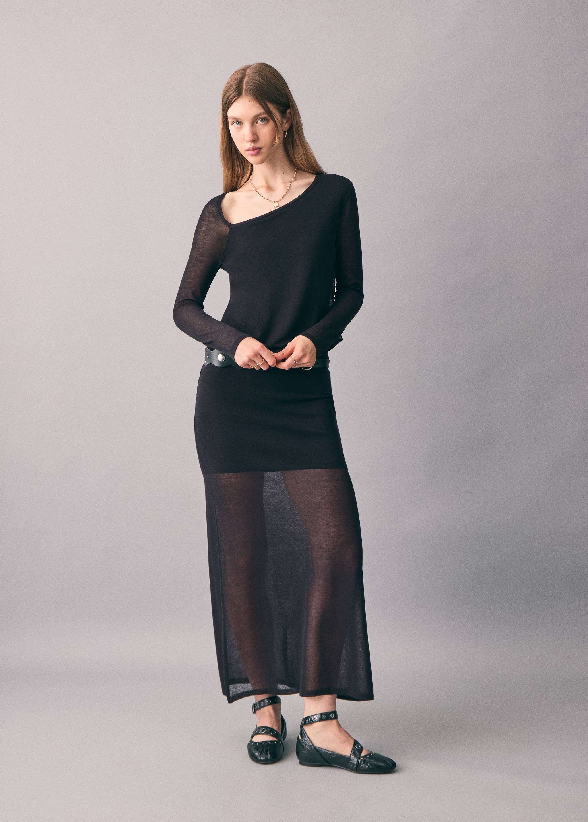 Jupe longue semi-transparente - Détail de l'article 4