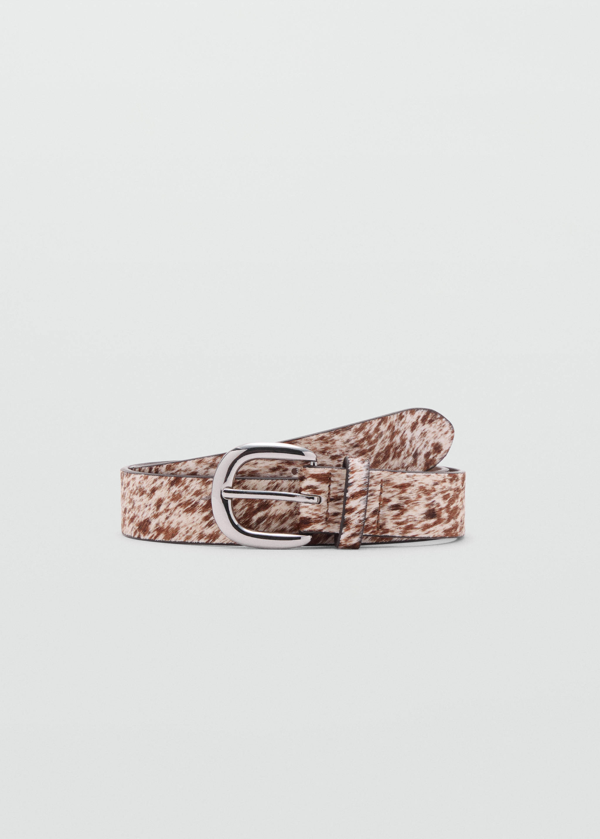 Leather fur belt - Article without model