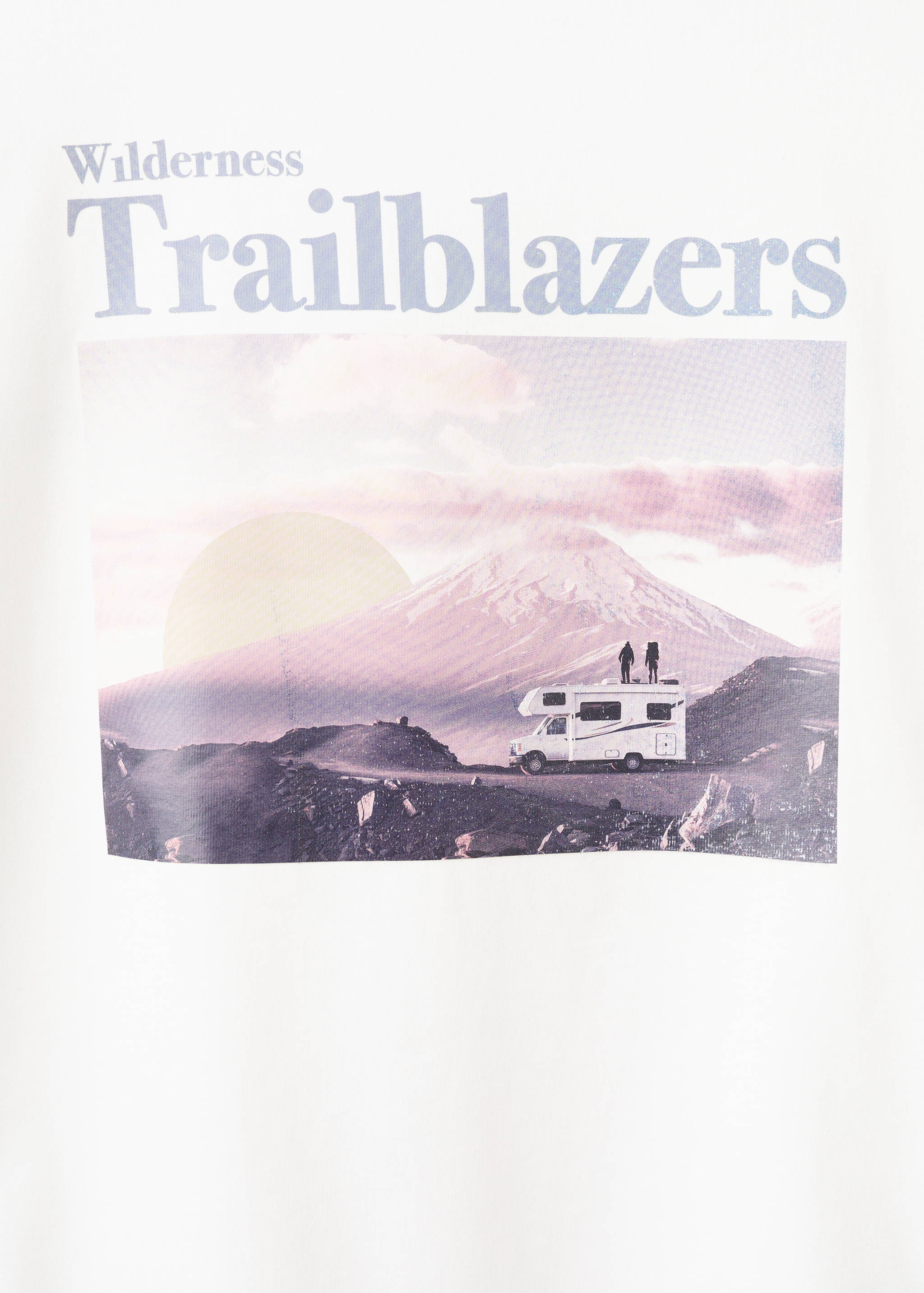 Printed cotton-blend T-shirt - Details of the article 8