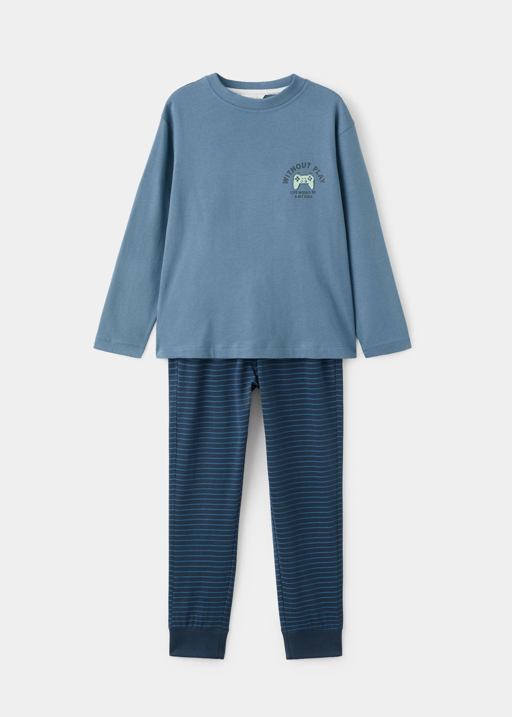 Pijama largo estampado - Artículo sin modelo