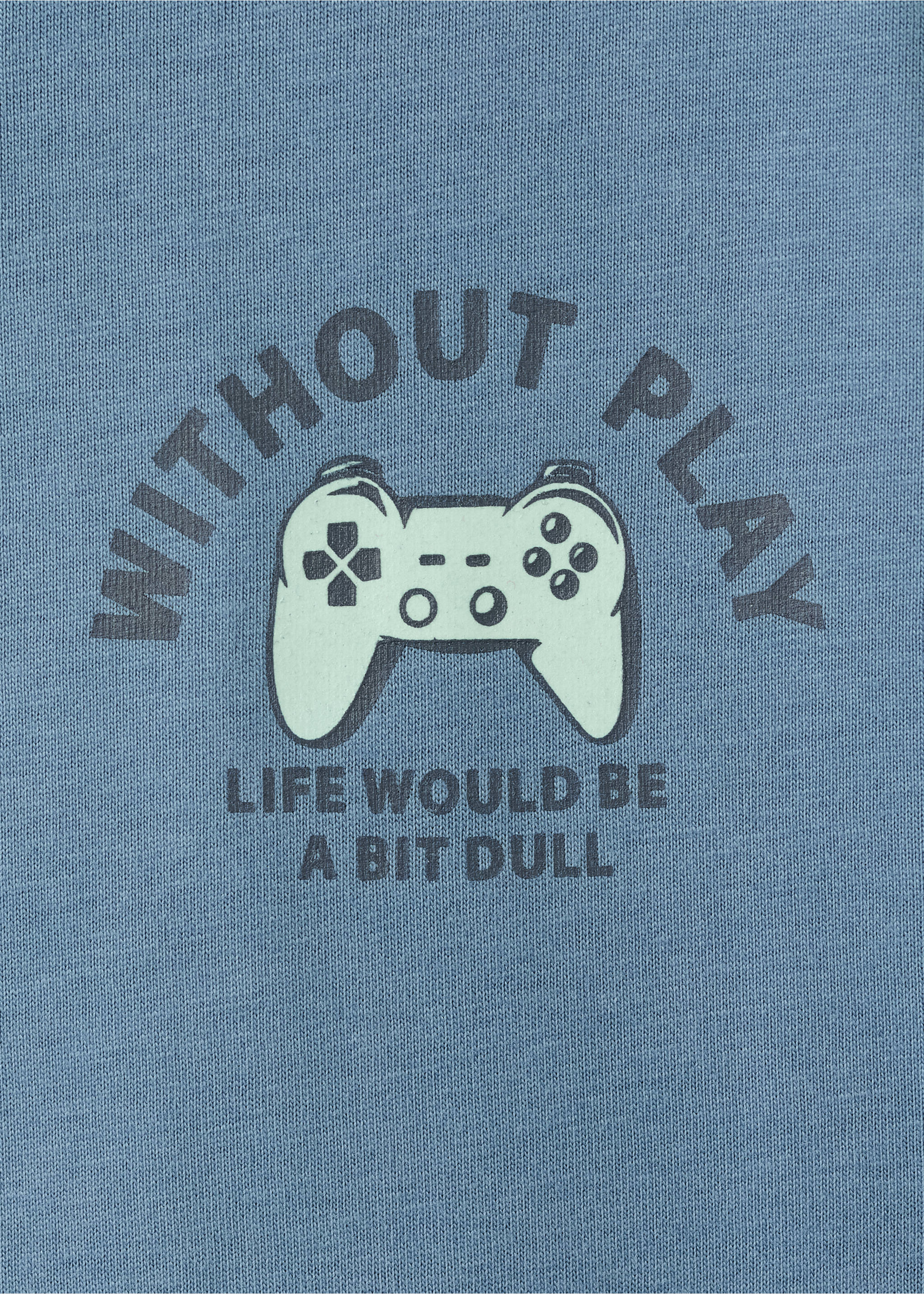 Pijama largo estampado - Detalle del artículo 8, Azul noche. Ref: 17067128-00.