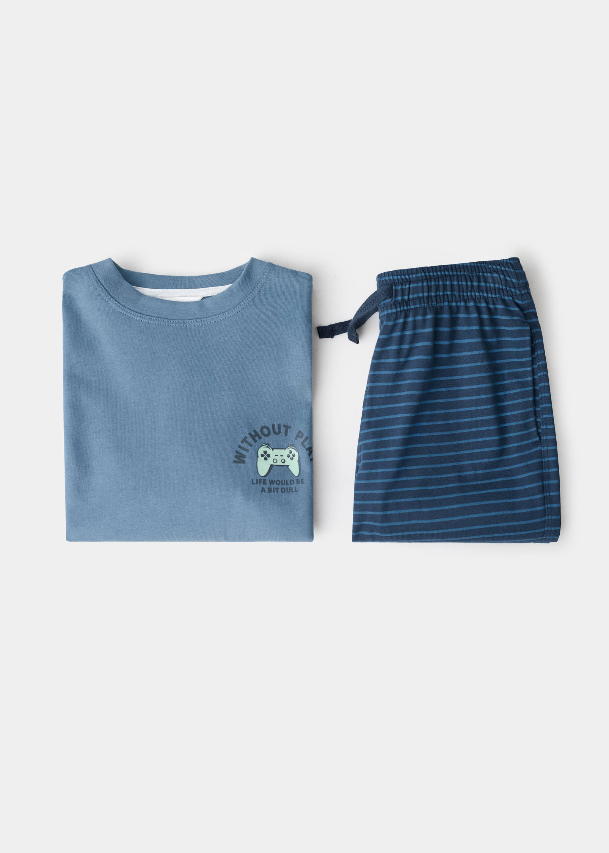 Pijama largo estampado - Detalle del artículo 0