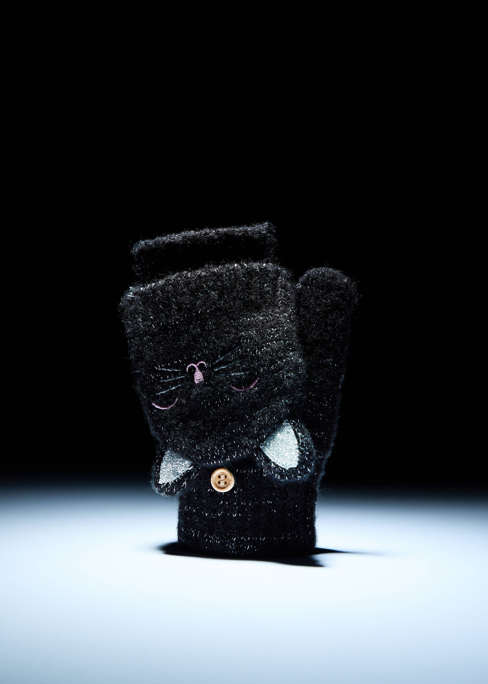 Lurex kitty gloves - Details of the article 5