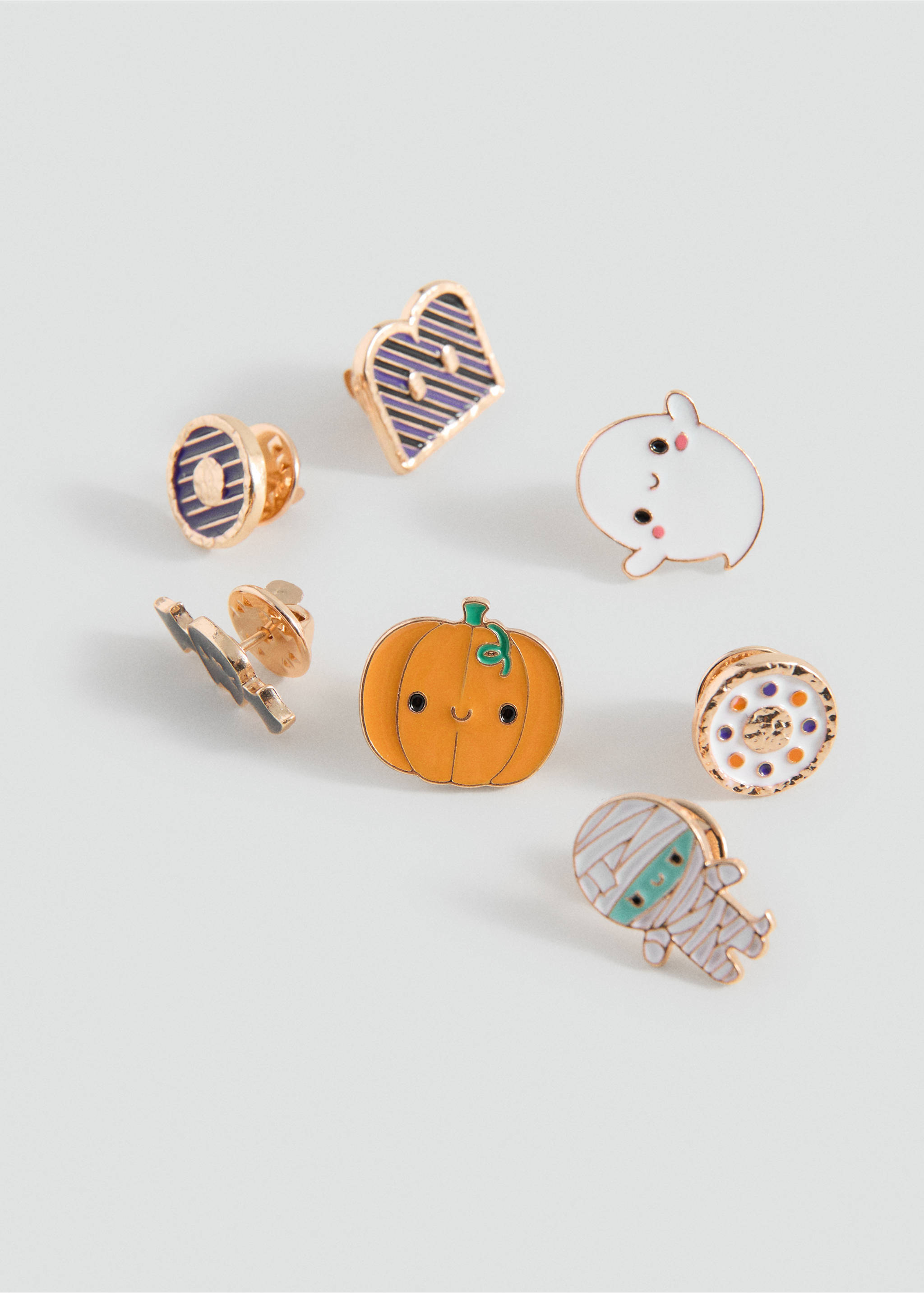 Pack pins Halloween - Plano medio, Oro. Ref: 17067135-00.