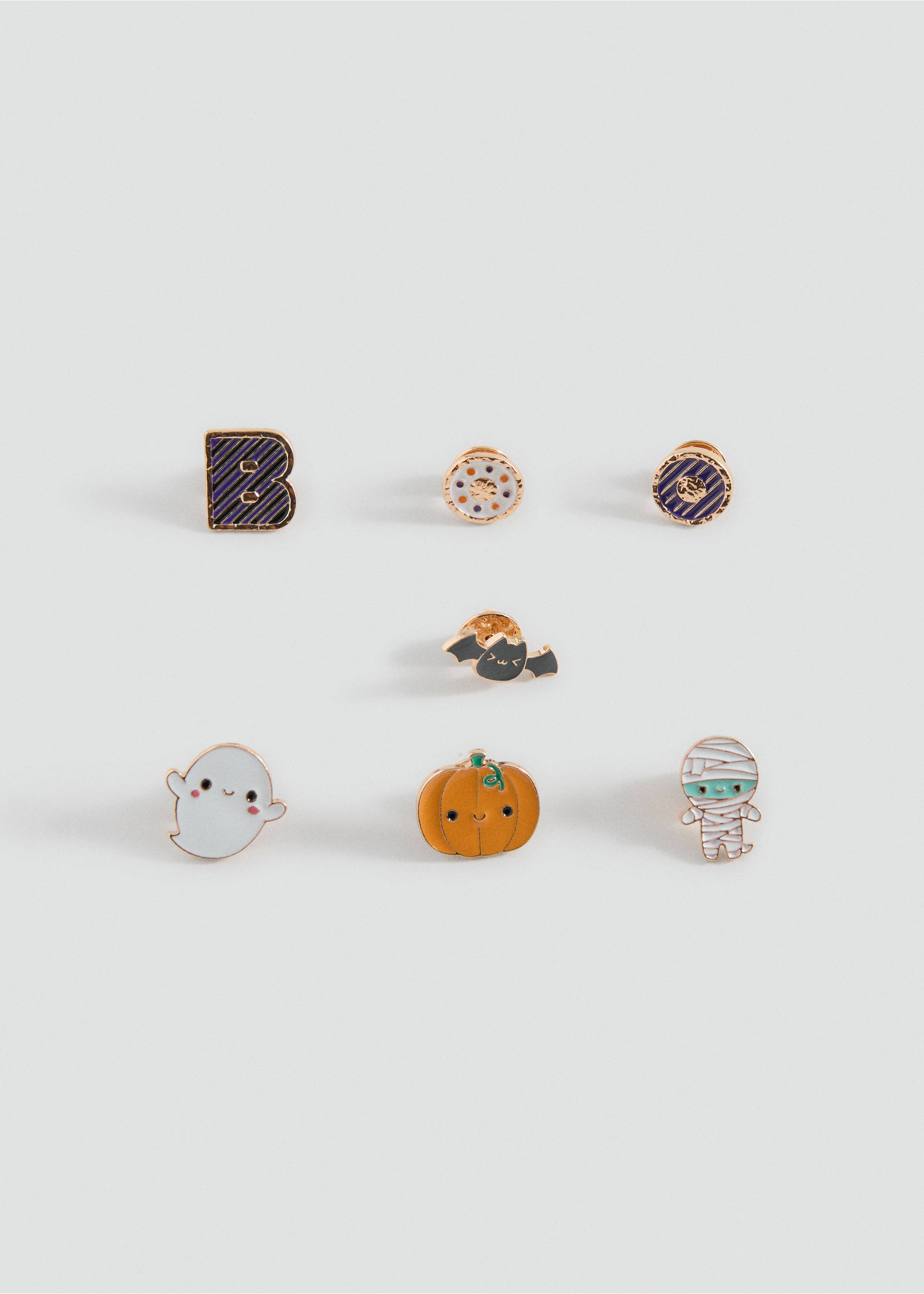 Pack pins Halloween - Artículo sin modelo, Oro. Ref: 17067135-00.