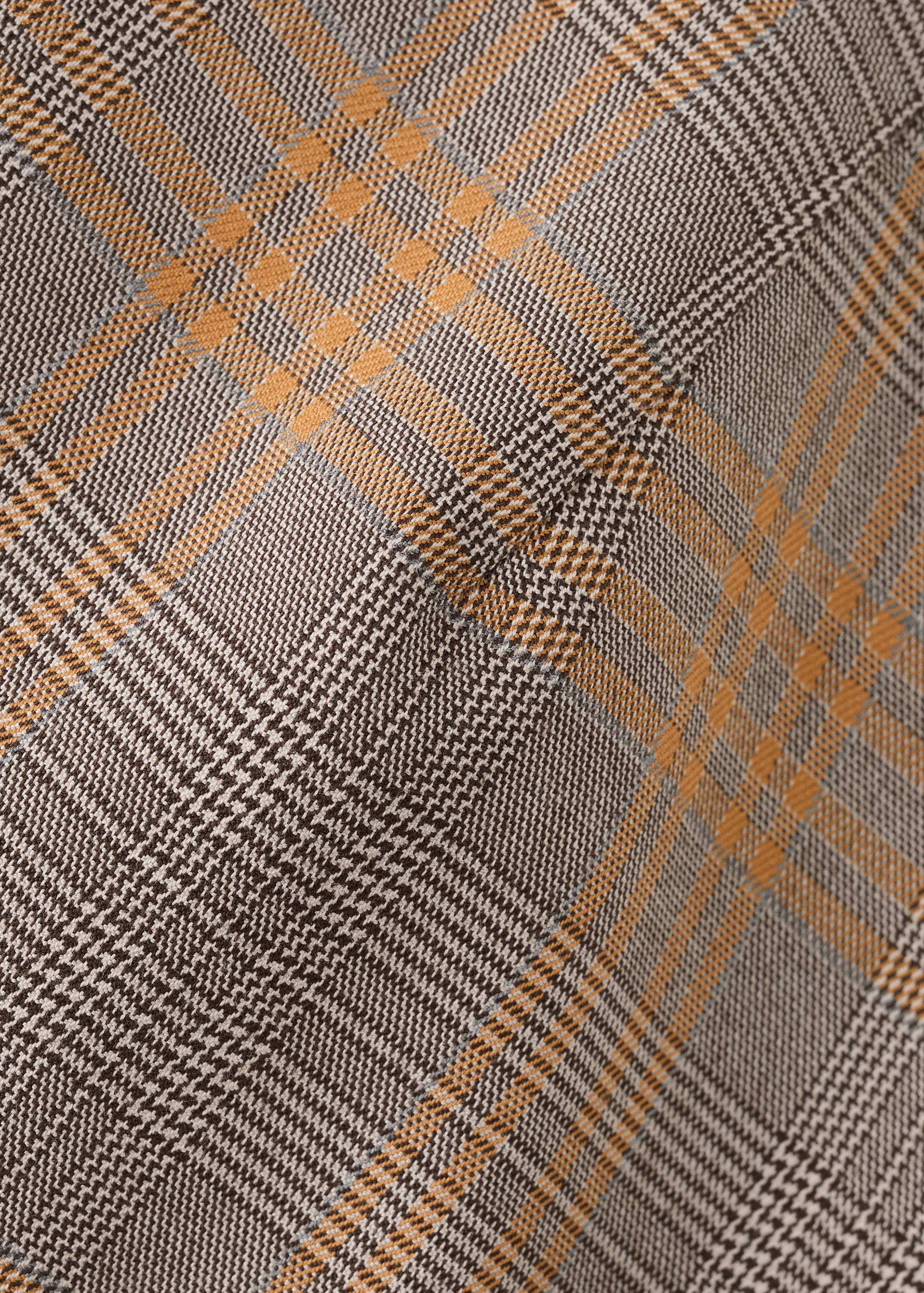 Check belt dress - Details of the article 0