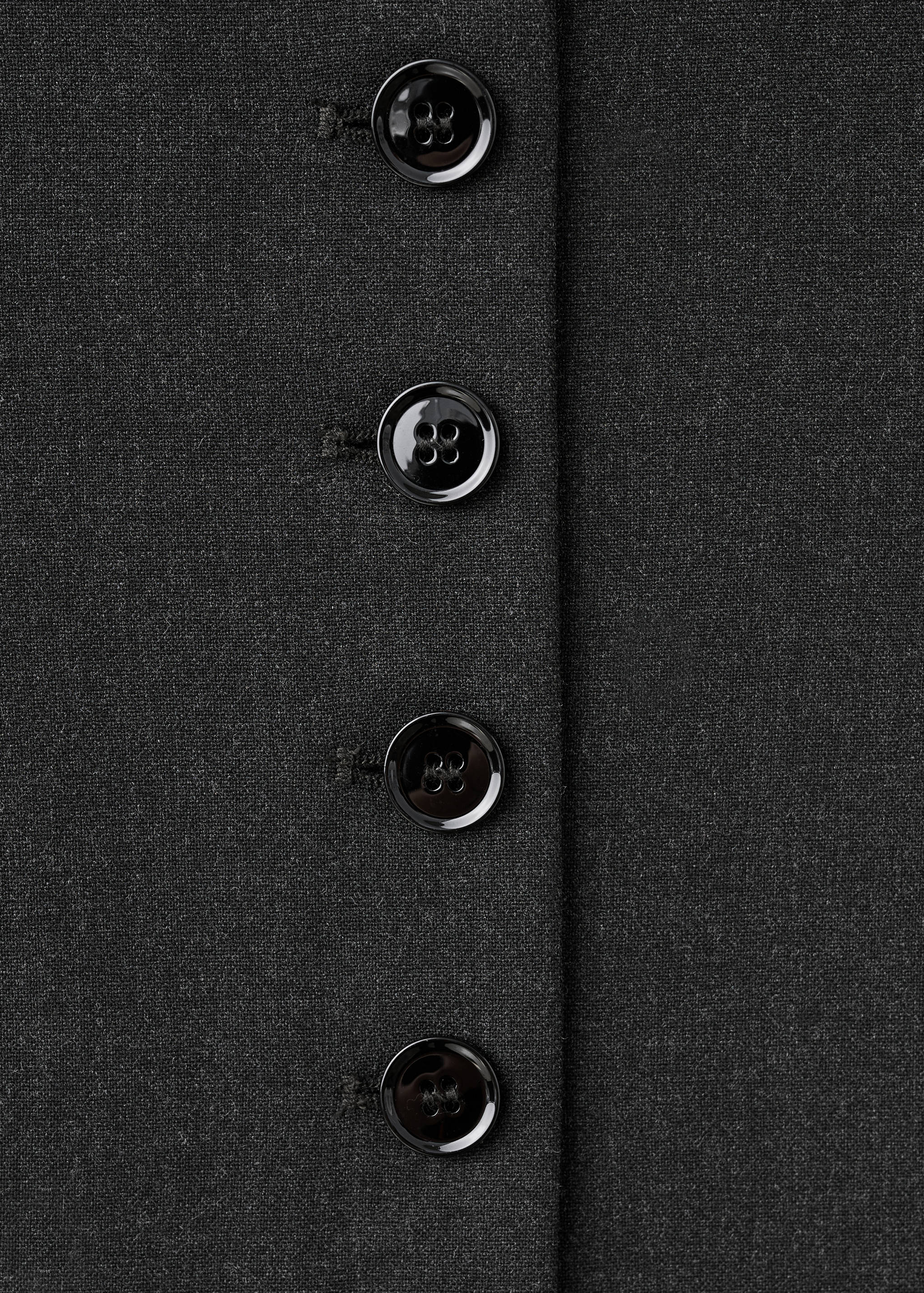 Round-neck suit vest - Details of the article 8
